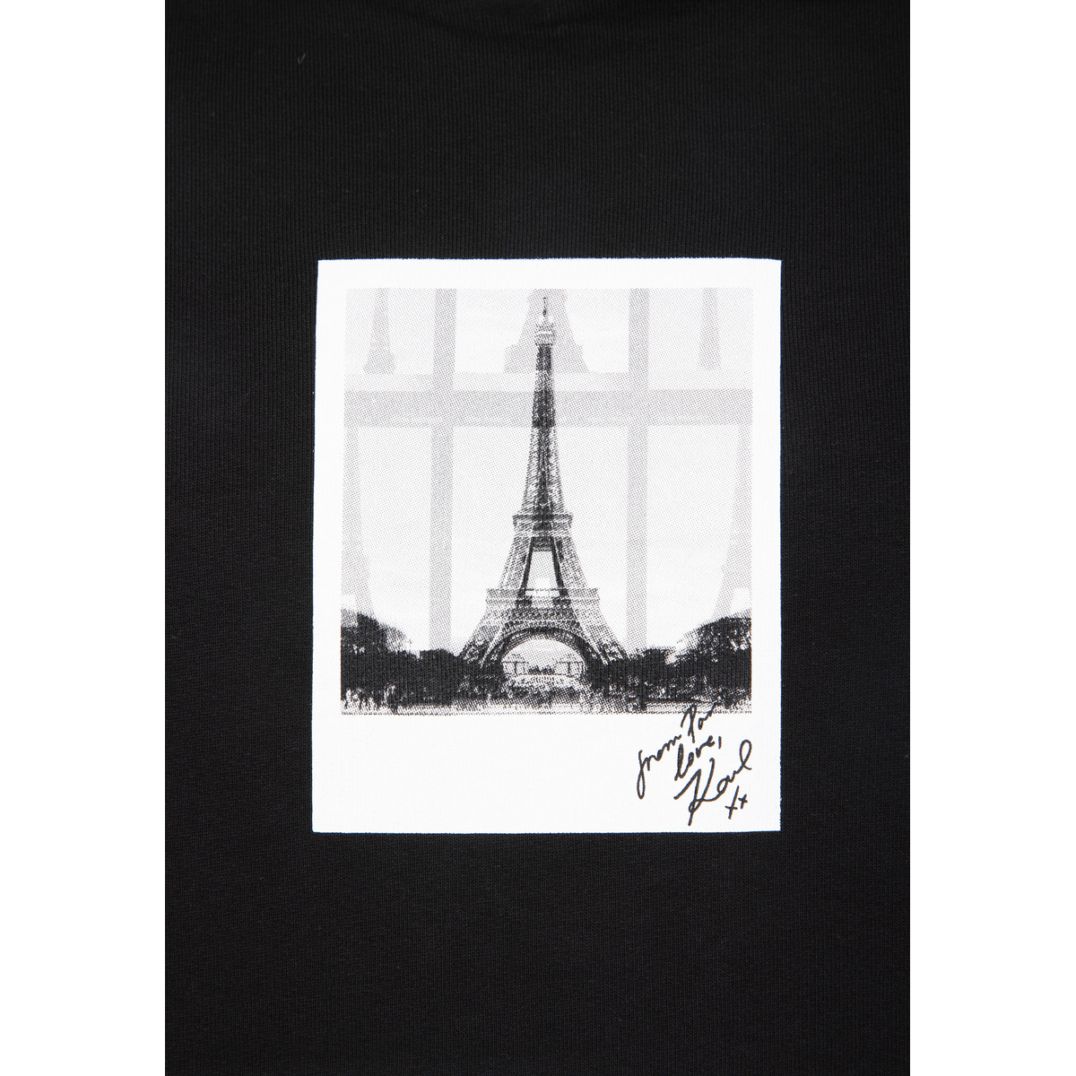 KARL LAGERFELD 705420 Hoodie schwarz