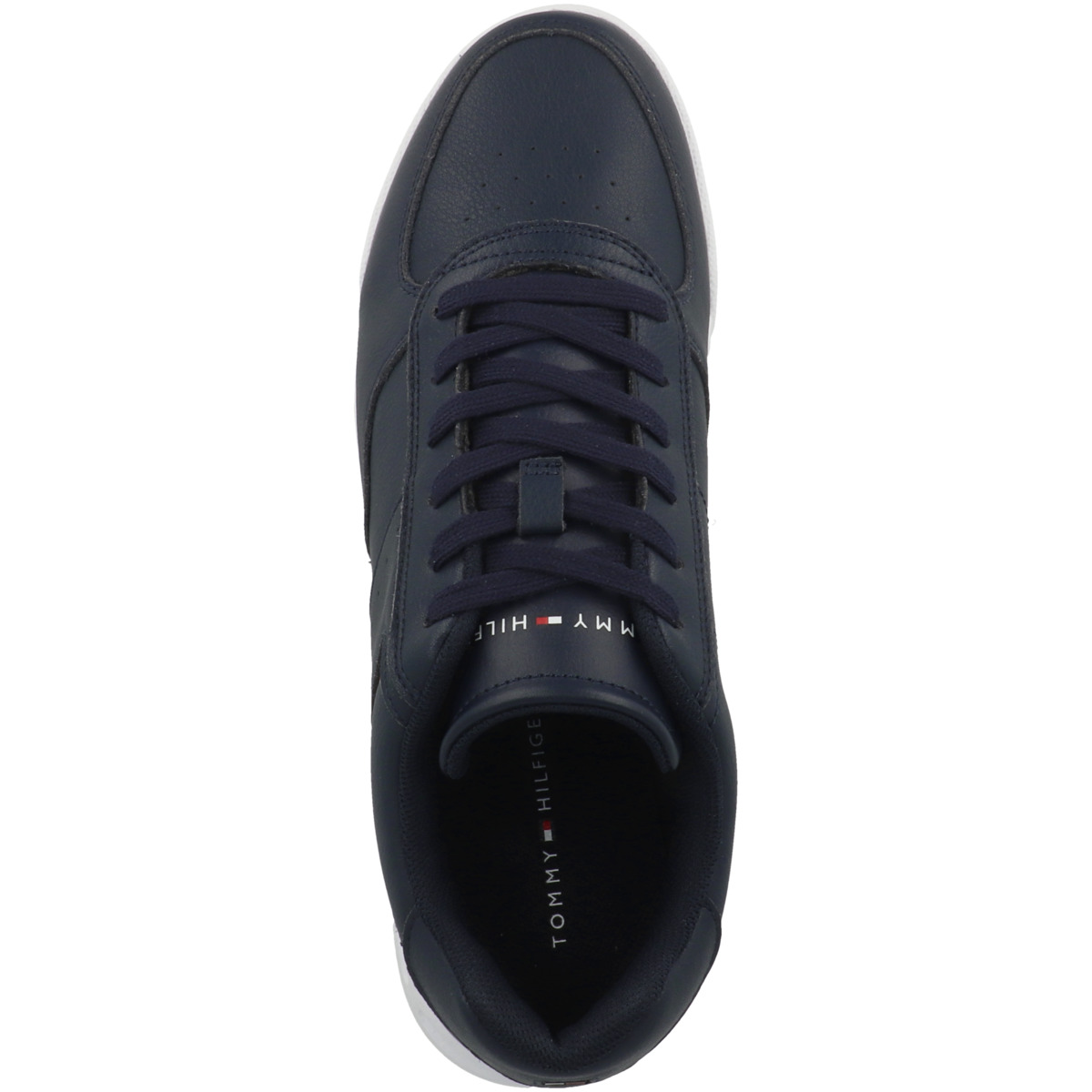 Tommy Hilfiger Lightweight Leather Detail Cup Sneaker dunkelblau