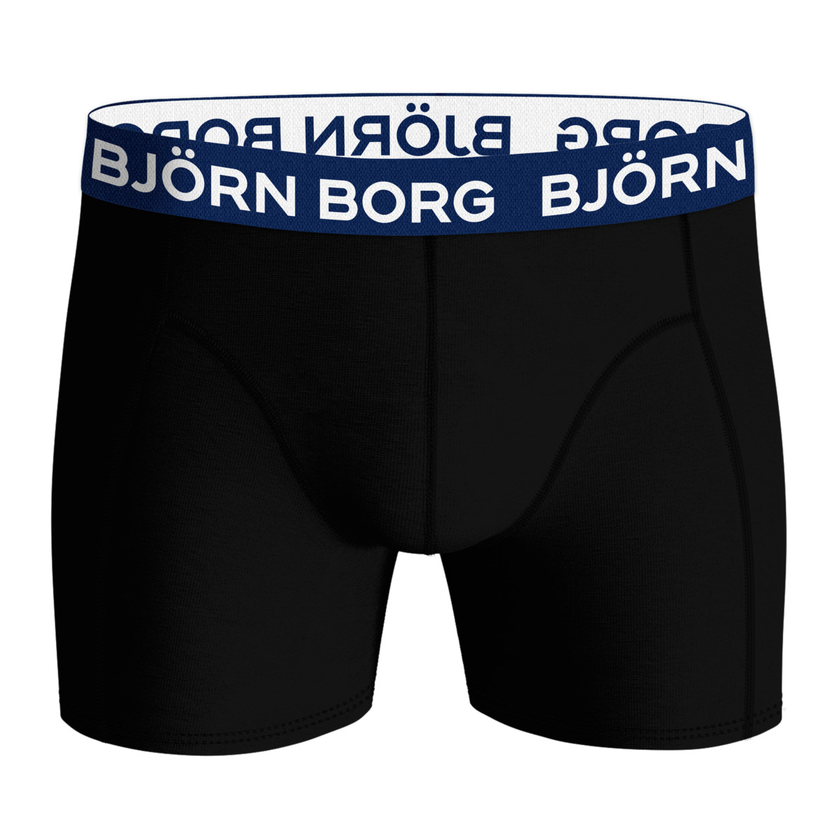 Björn Borg Cotton Stretch Boxer 7er Pack Boxershorts schwarz