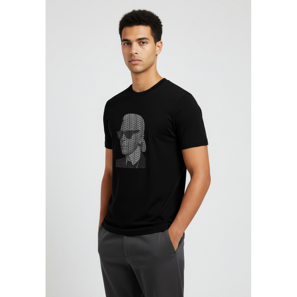 KARL LAGERFELD 755144 T-Shirt schwarz