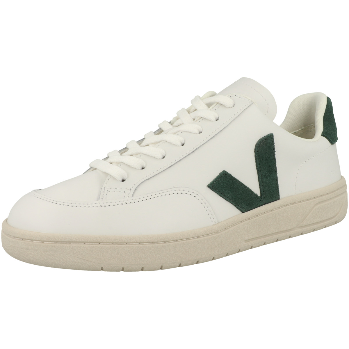 VEJA V-12 Leather Sneaker low weiss