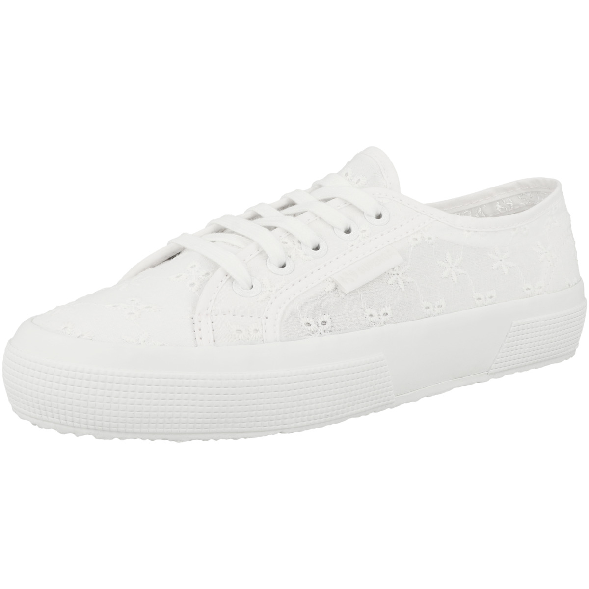 Superga 2750 Flower Sangallo Sneaker weiss Superga 2750 Flower Sangallo Sneaker weiss