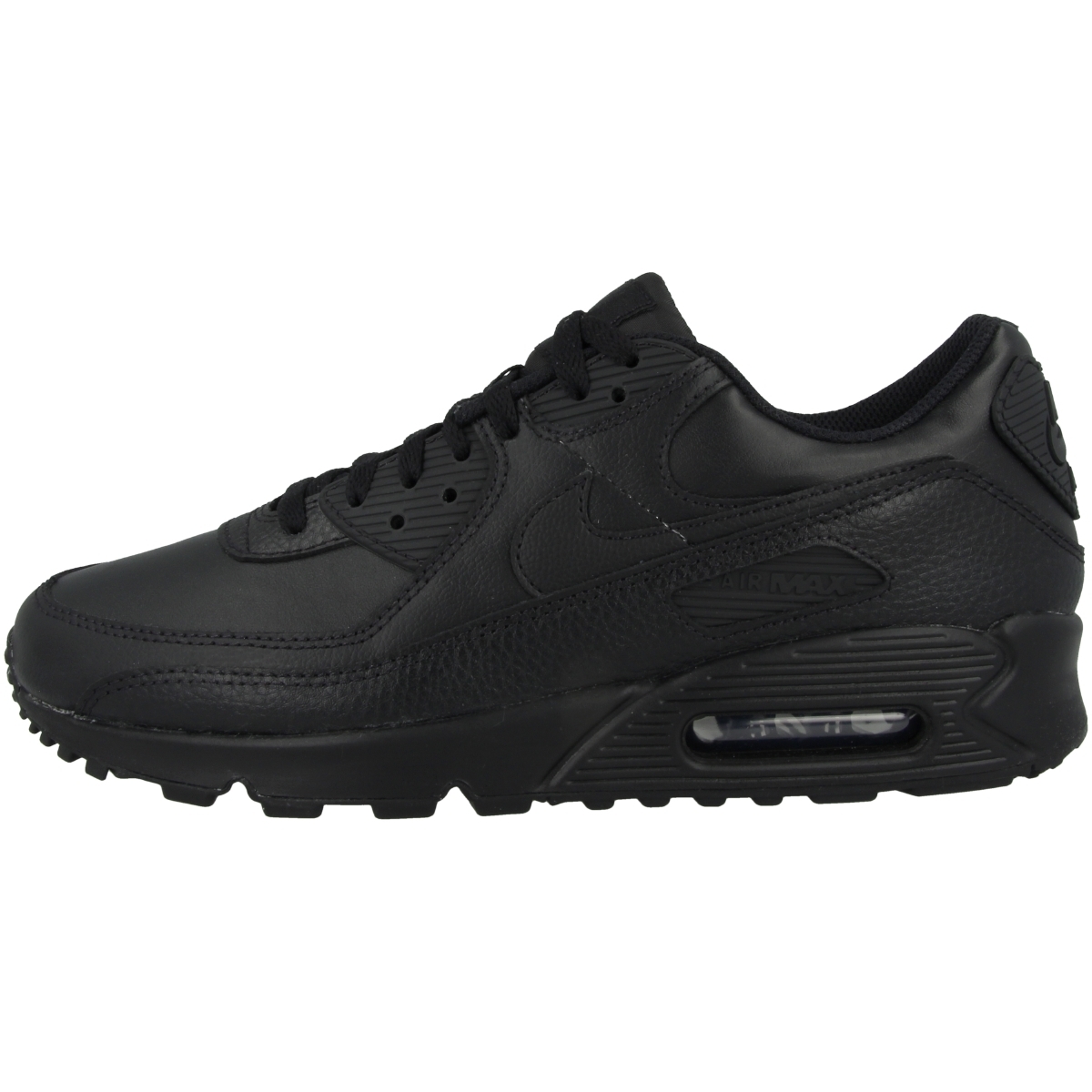 Nike Air Max 90 Leather Sneaker schwarz