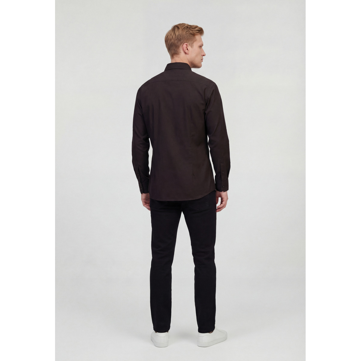 KARL LAGERFELD 605916 Hemd dunkelbraun