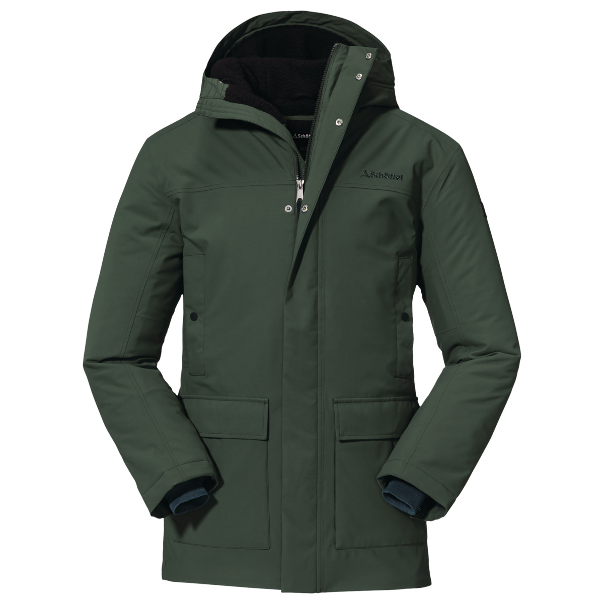 Schöffel Ins. Parka Rotterdam M Parka schwarz
