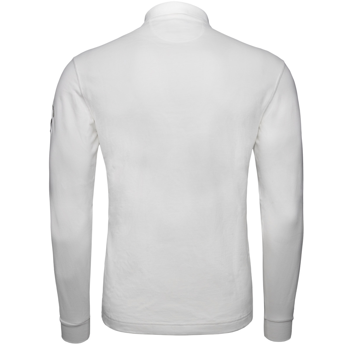 La Martina XMP306 Poloshirt LS weiss