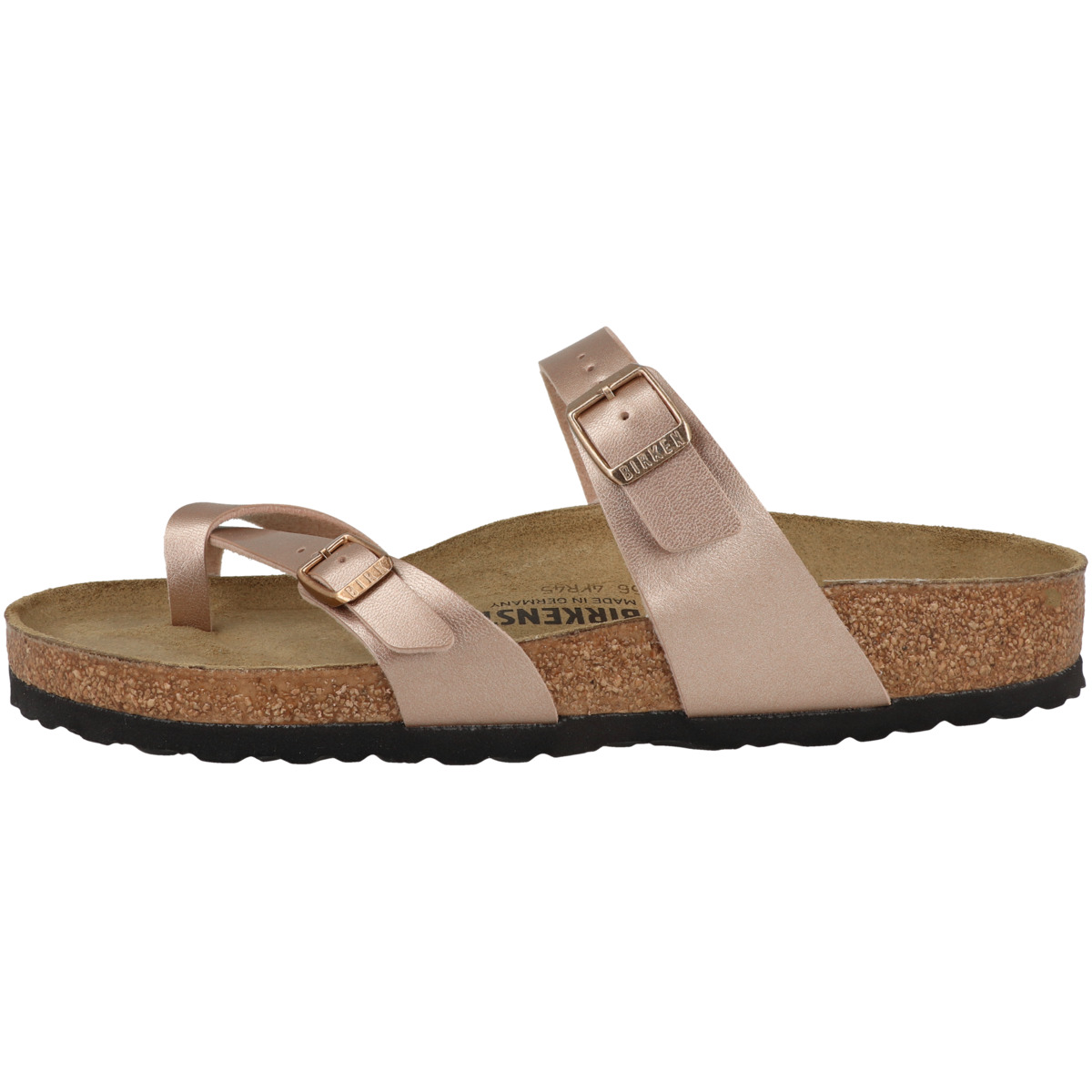 Birkenstock Mayari Birko-Flor Metallic Sandale normal braun