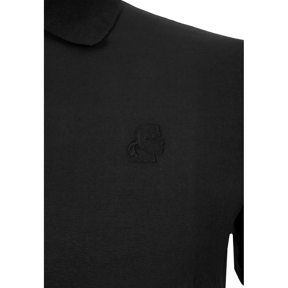 KARL LAGERFELD 745750 Poloshirt schwarz