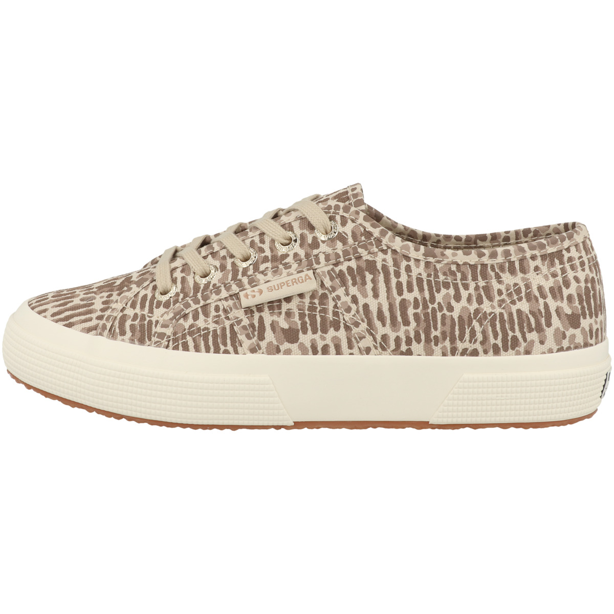 Superga 2750 Jaguar Print Sneaker braun