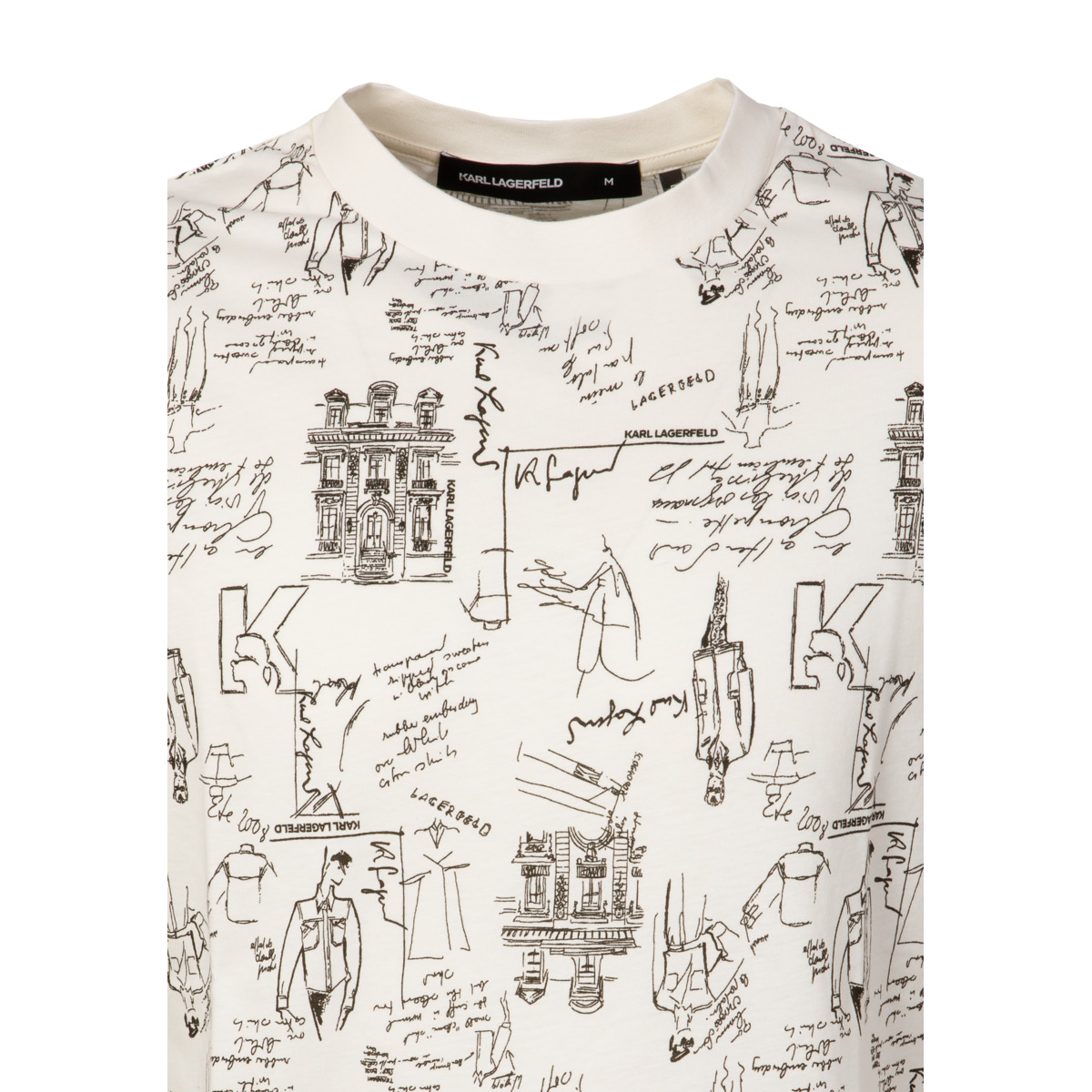 KARL LAGERFELD 755139 T-Shirt weiss