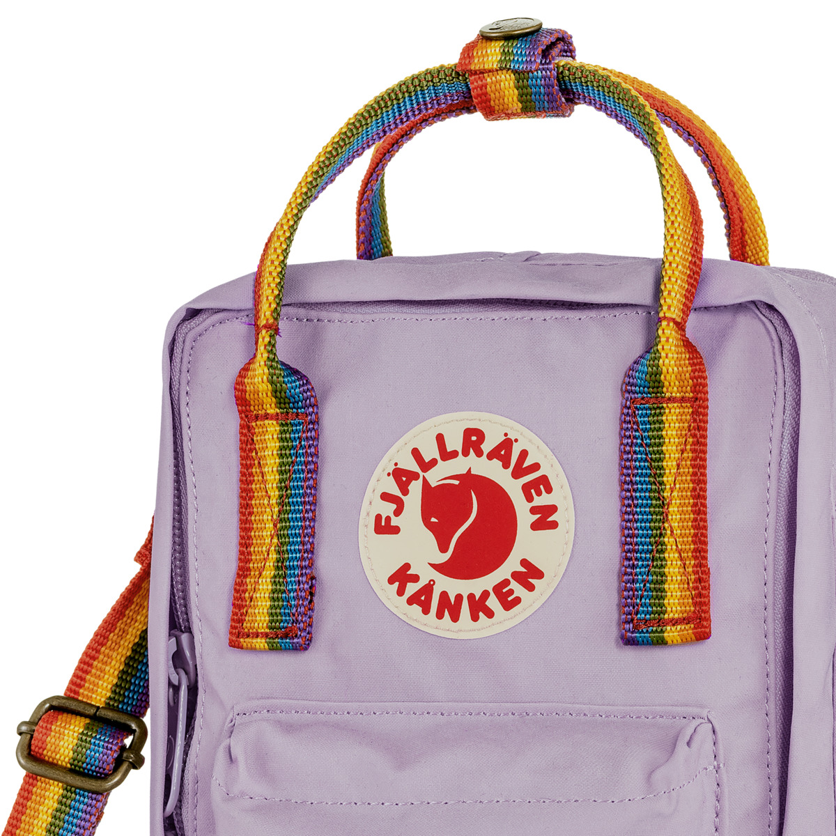 Fjällräven Kanken Rainbow Sling Umhängetasche lila