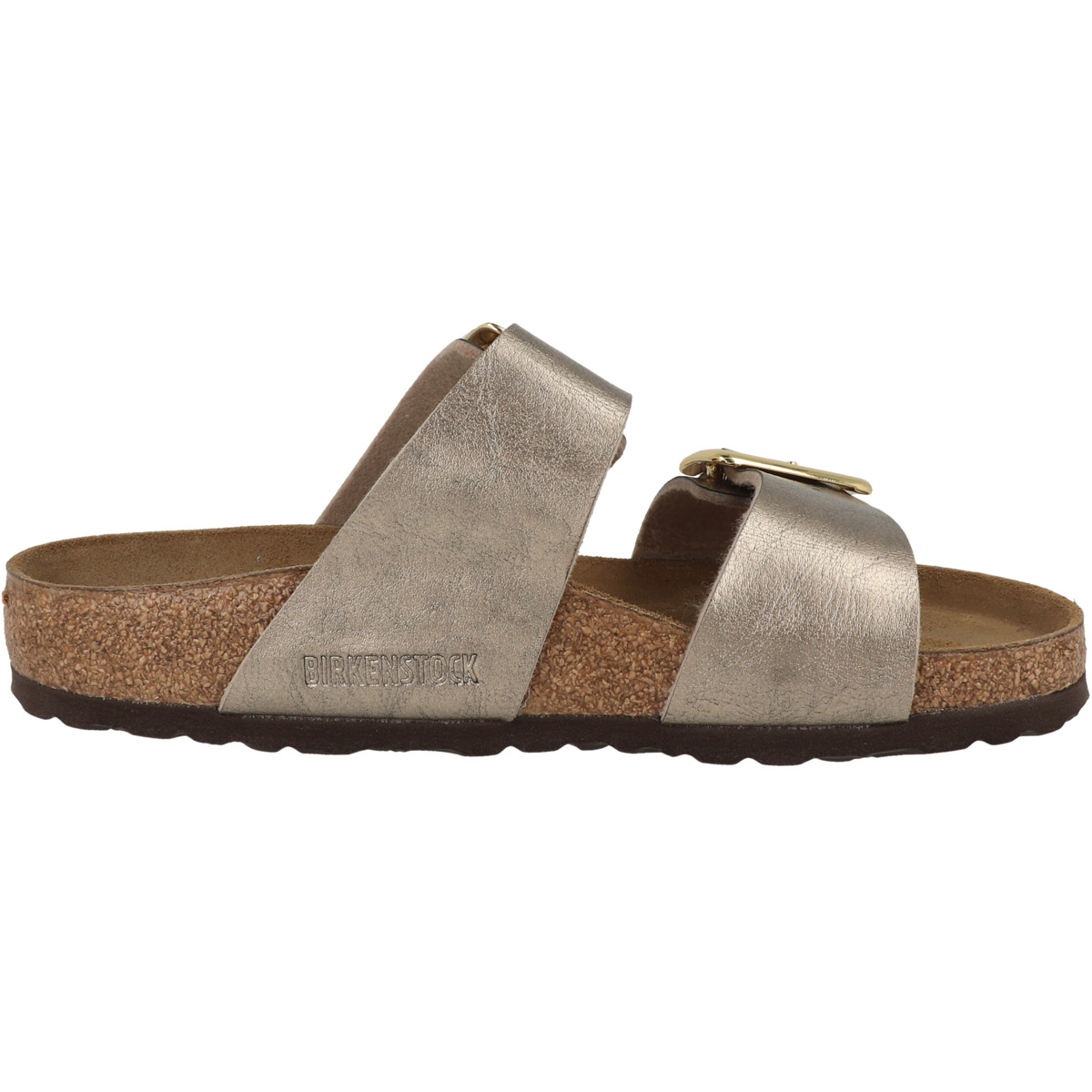 Birkenstock Sydney Cushion Buckle Birko-Flor Graceful Sandale normal braun