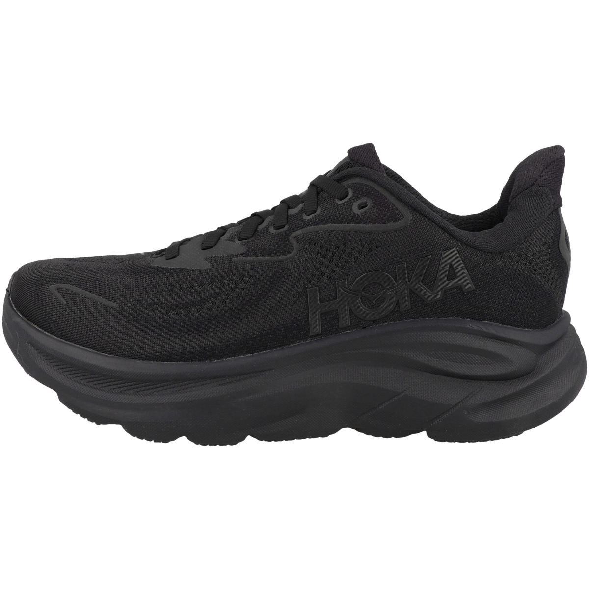 HOKA Clifton 10 Laufschuhe schwarz