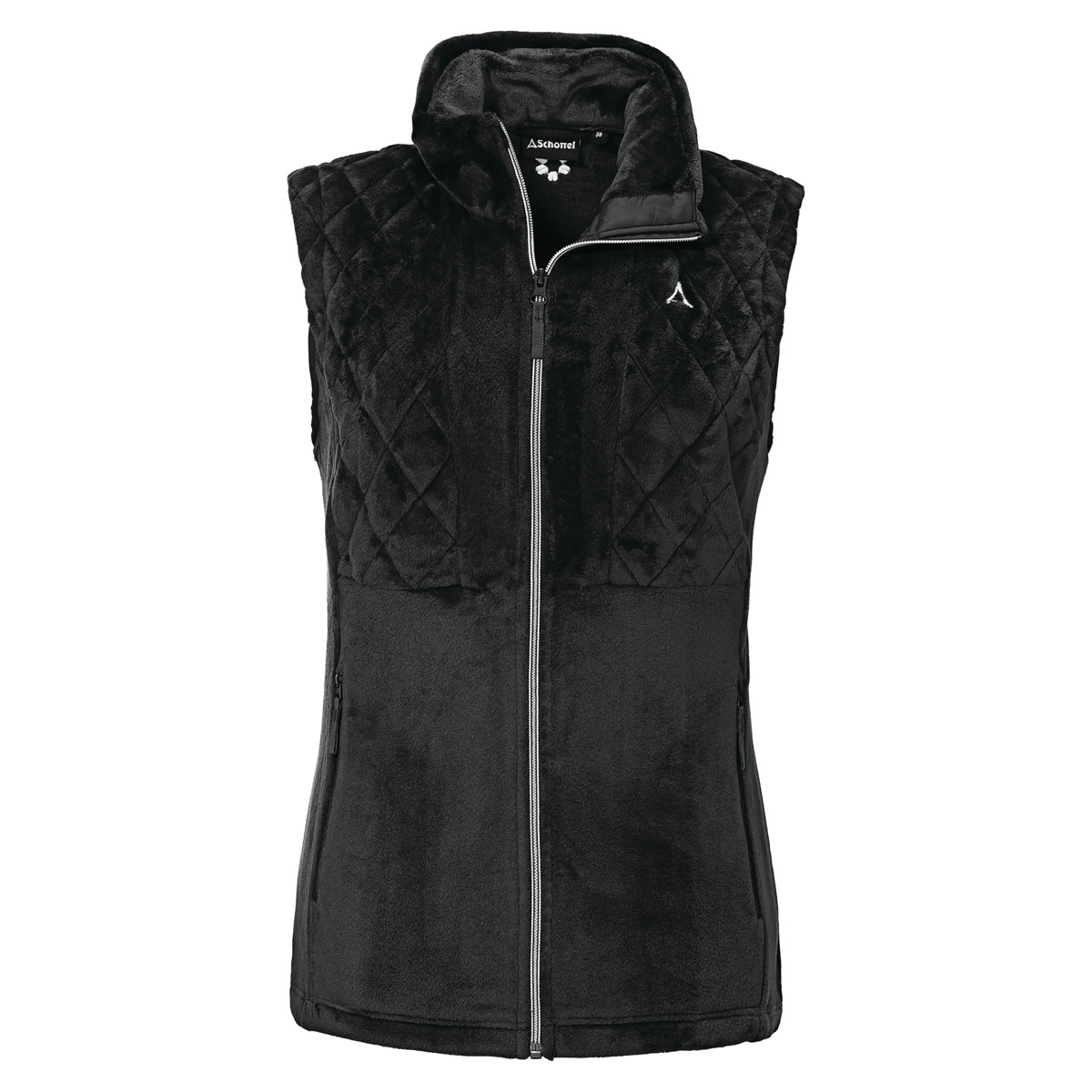 Schöffel Fleece Vest Stockalp L Fleeceweste schwarz