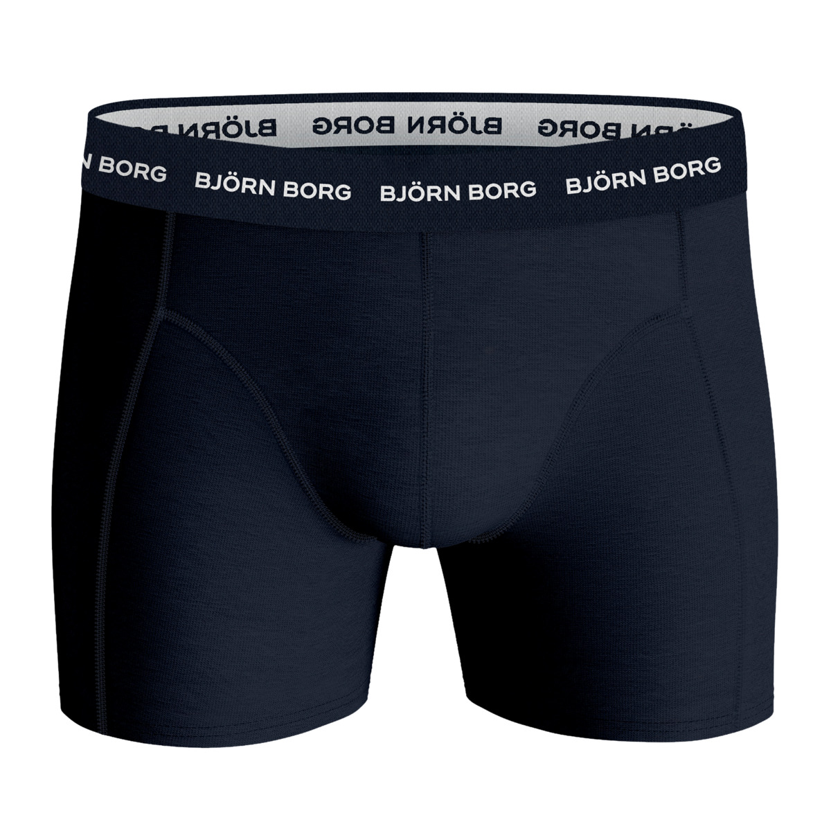 Björn Borg Cotton Stretch Boxer 5er Pack Boxershorts blau