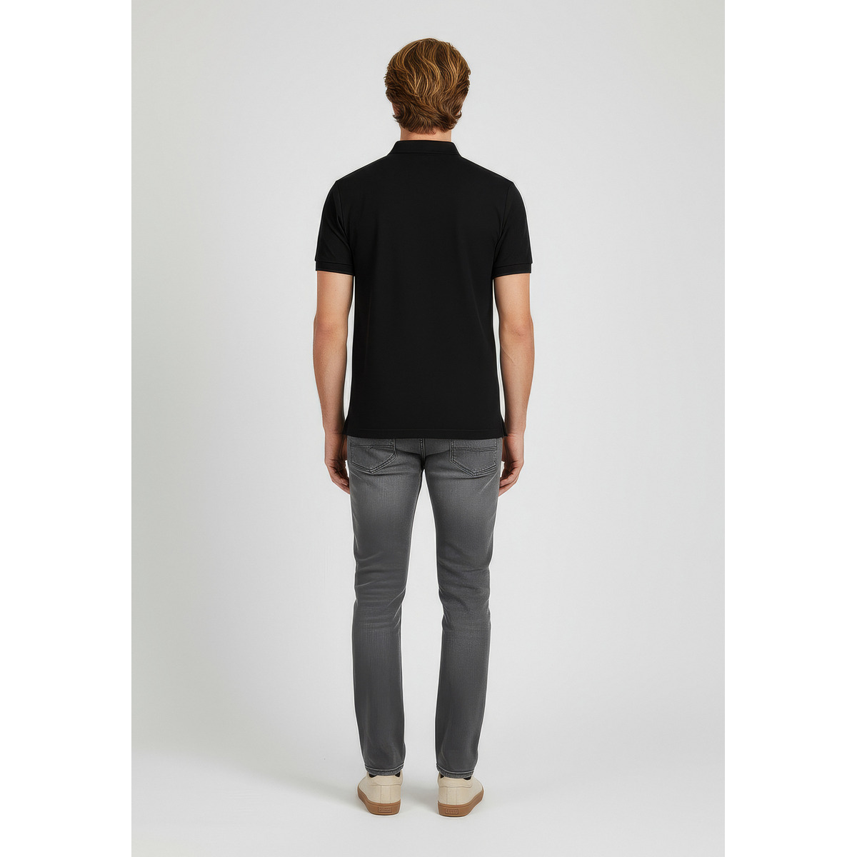 KARL LAGERFELD 745088 Poloshirt schwarz