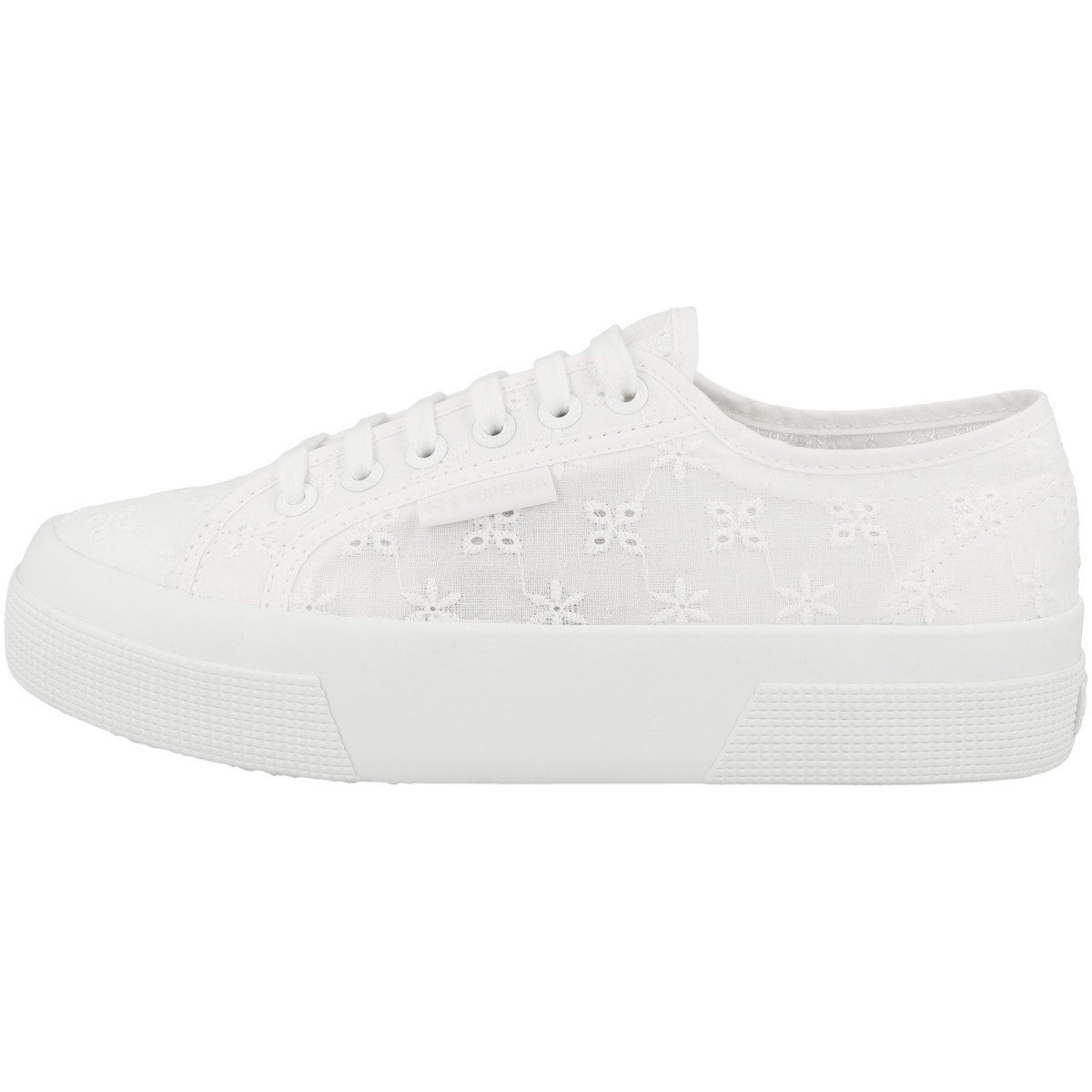Superga 2740 Flower Sangallo Sneaker weiss