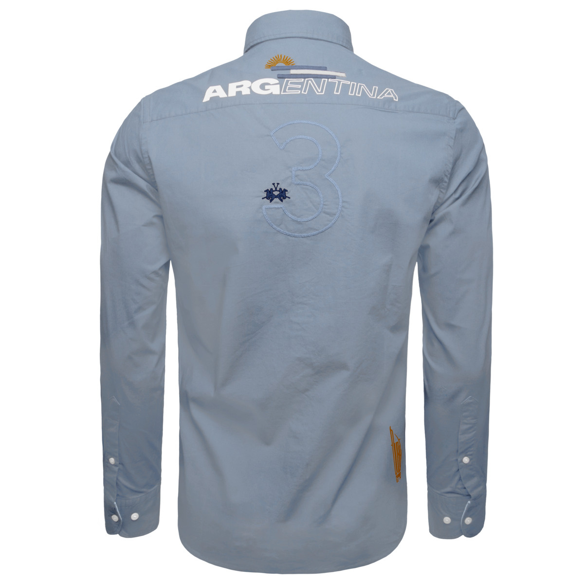 La Martina MAC601 Hemd hellblau La Martina MAC601 Hemd hellblau