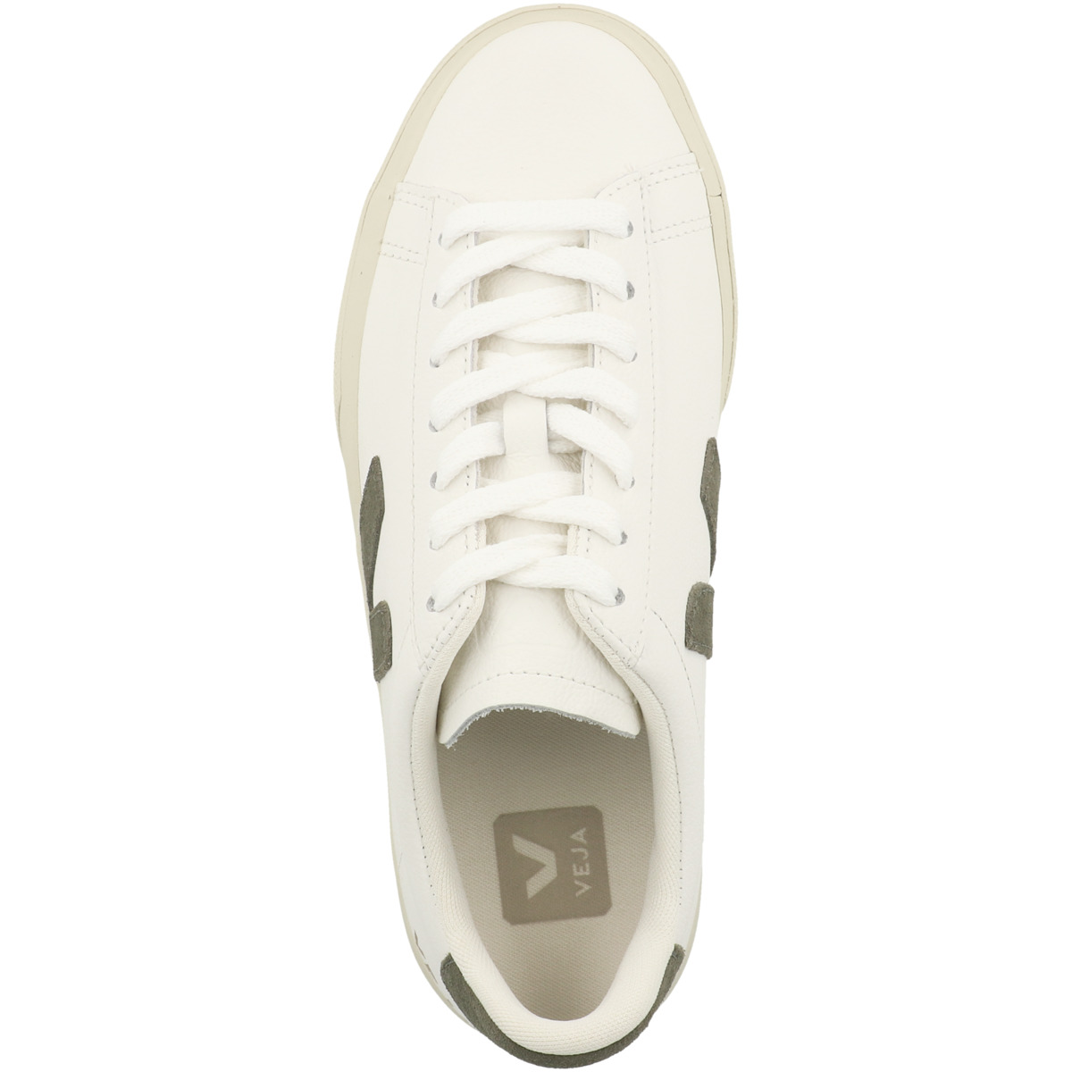 VEJA Campo Chromefree Leather Sneaker low weiss