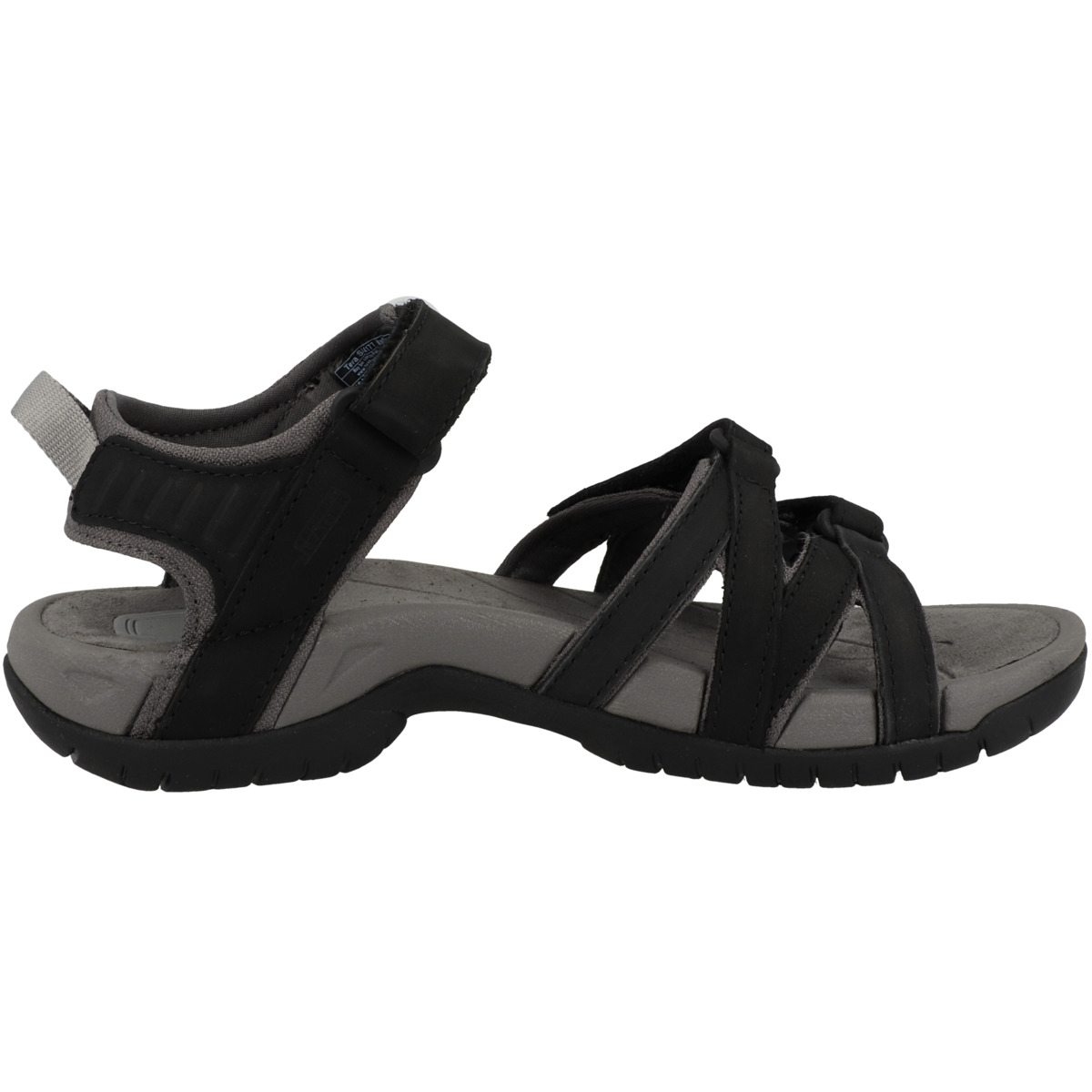 Teva Tirra Leather Trekkingsandale schwarz