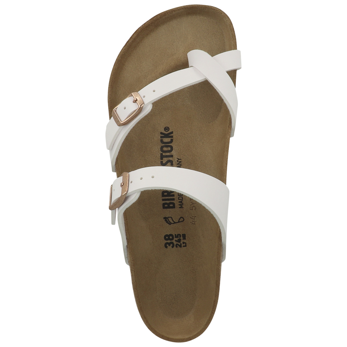 Birkenstock Mayari Birko-Flor Sandale normal weiss