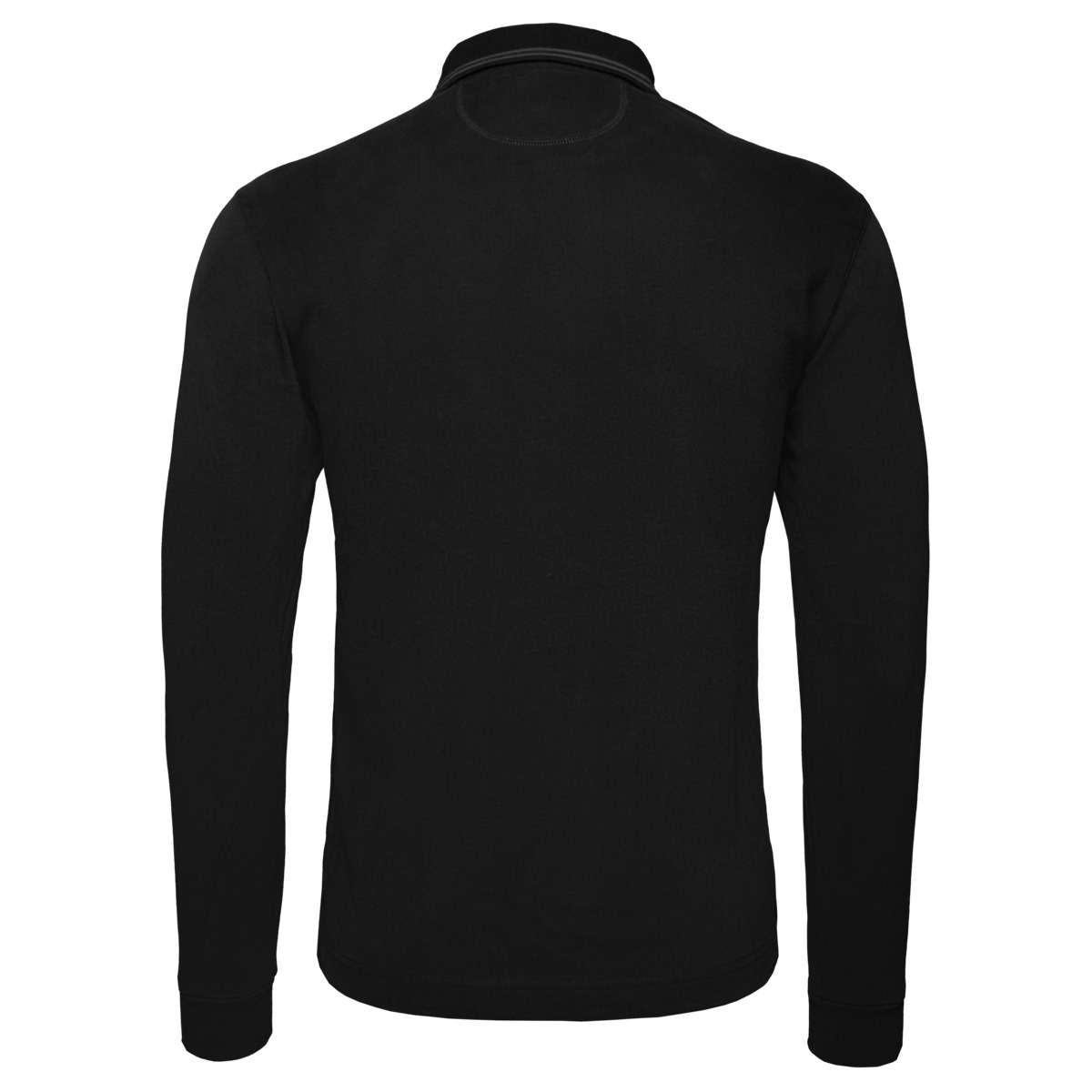 La Martina XMP307 Poloshirt LS schwarz