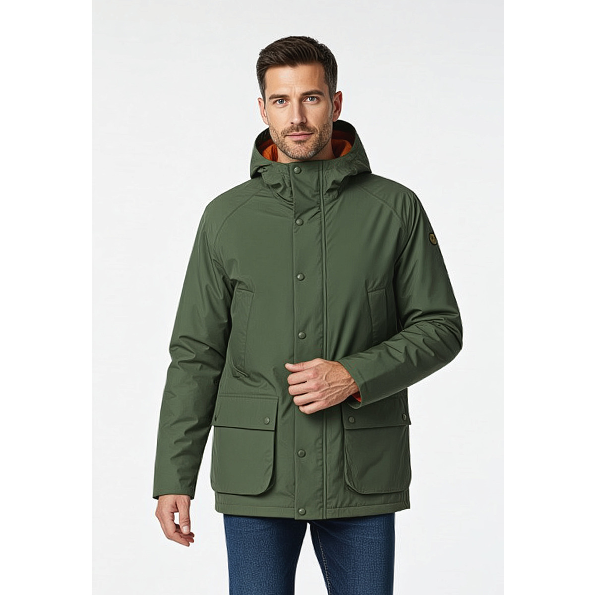 Save the Duck Ghibli Jacke gruen