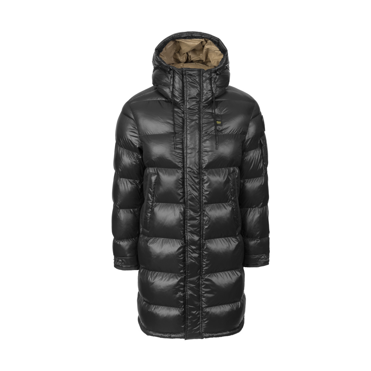 Blauer Aldrich Steppjacke schwarz