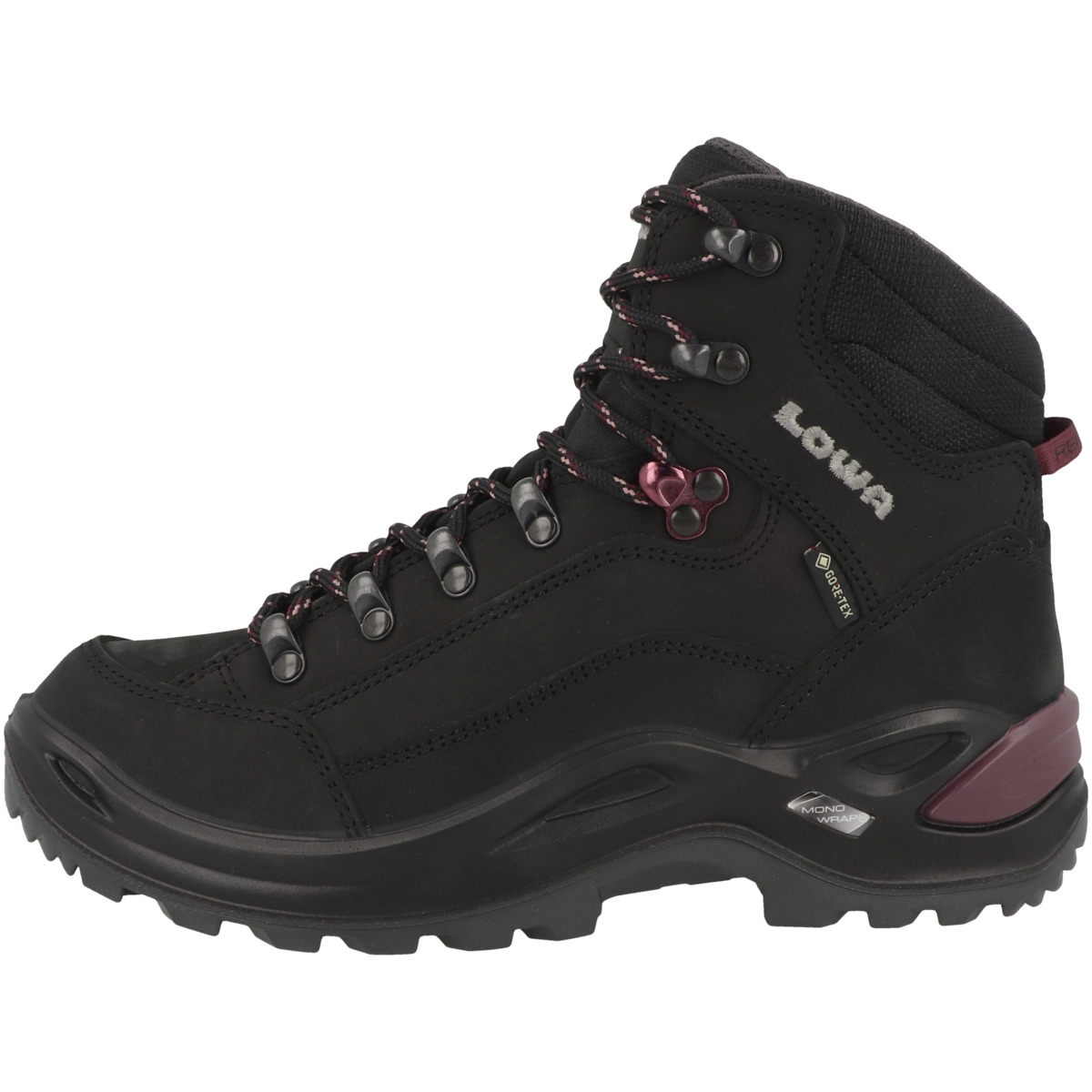 LOWA Renegade GTX Mid Women Outdoor Schuhe schwarz