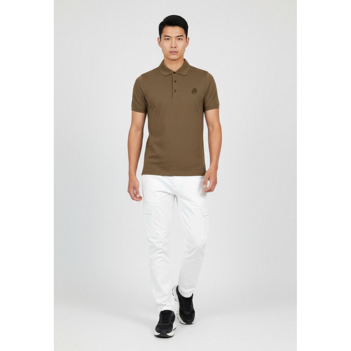 KARL LAGERFELD 745750 Poloshirt braun