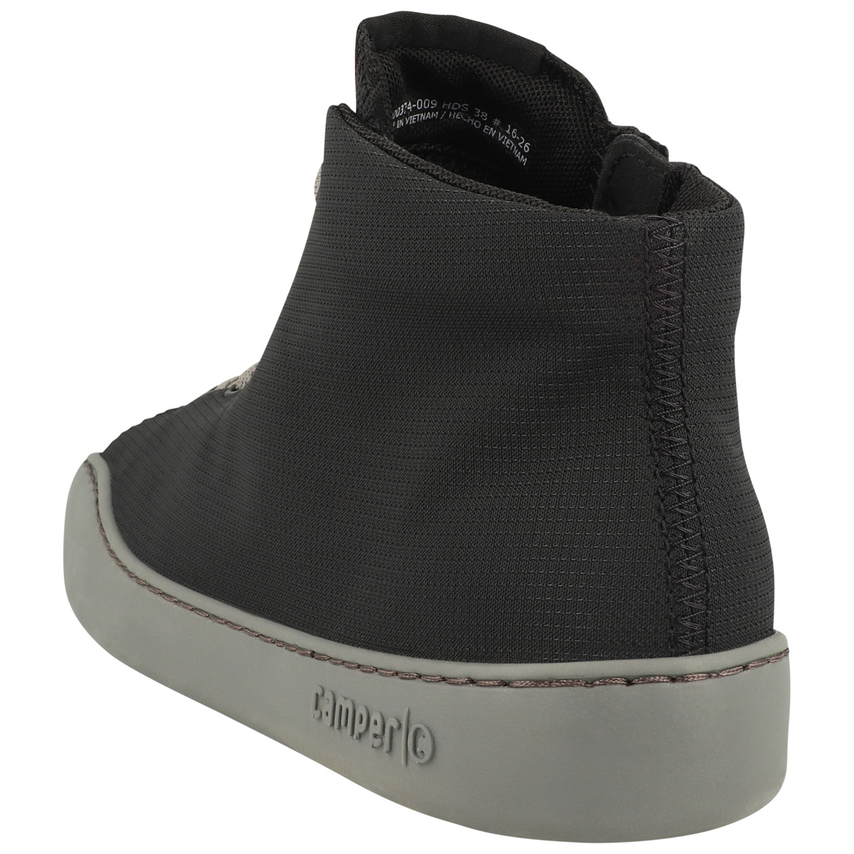 Camper Peu Touring Sneaker mid schwarz