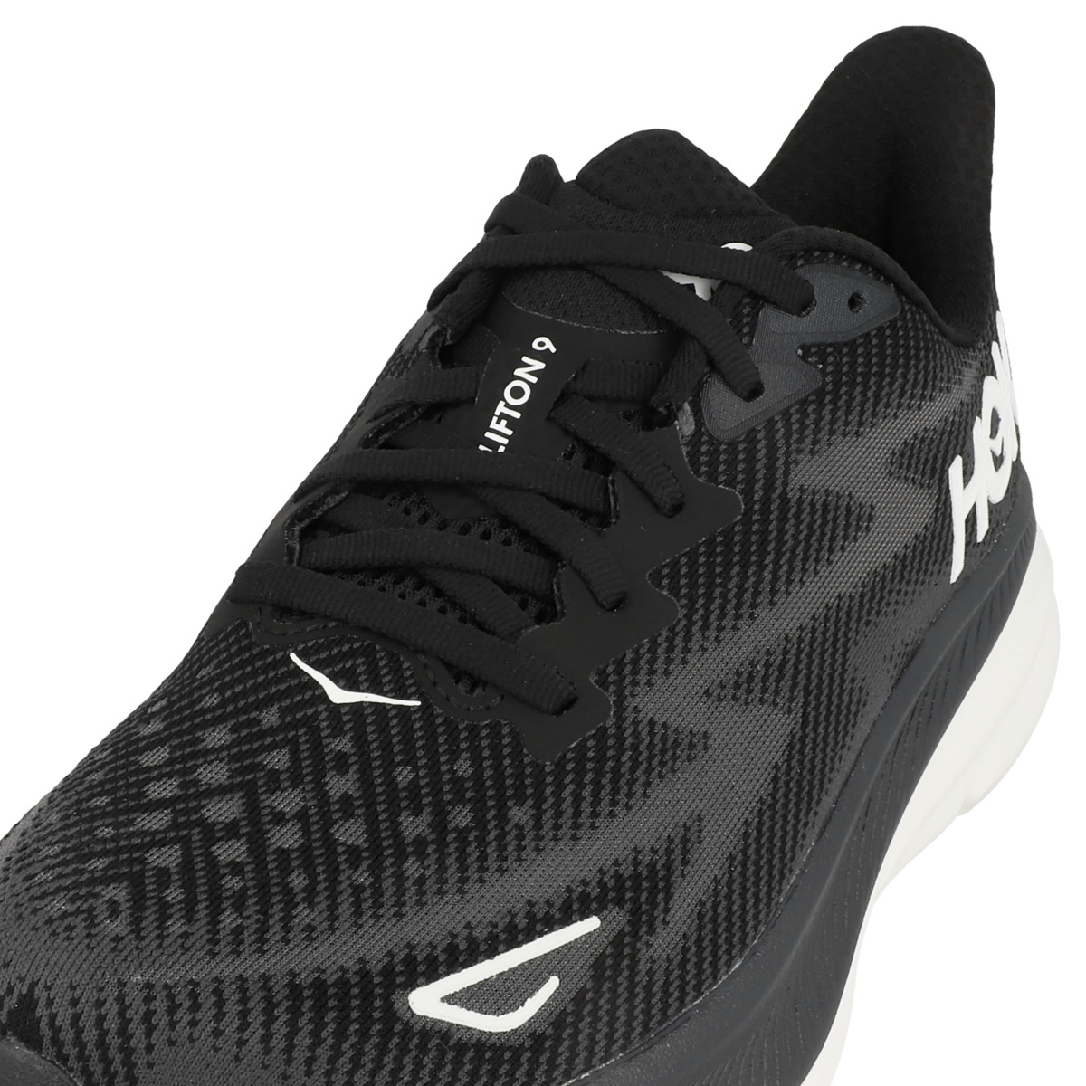 HOKA Clifton 9 Laufschuhe schwarz