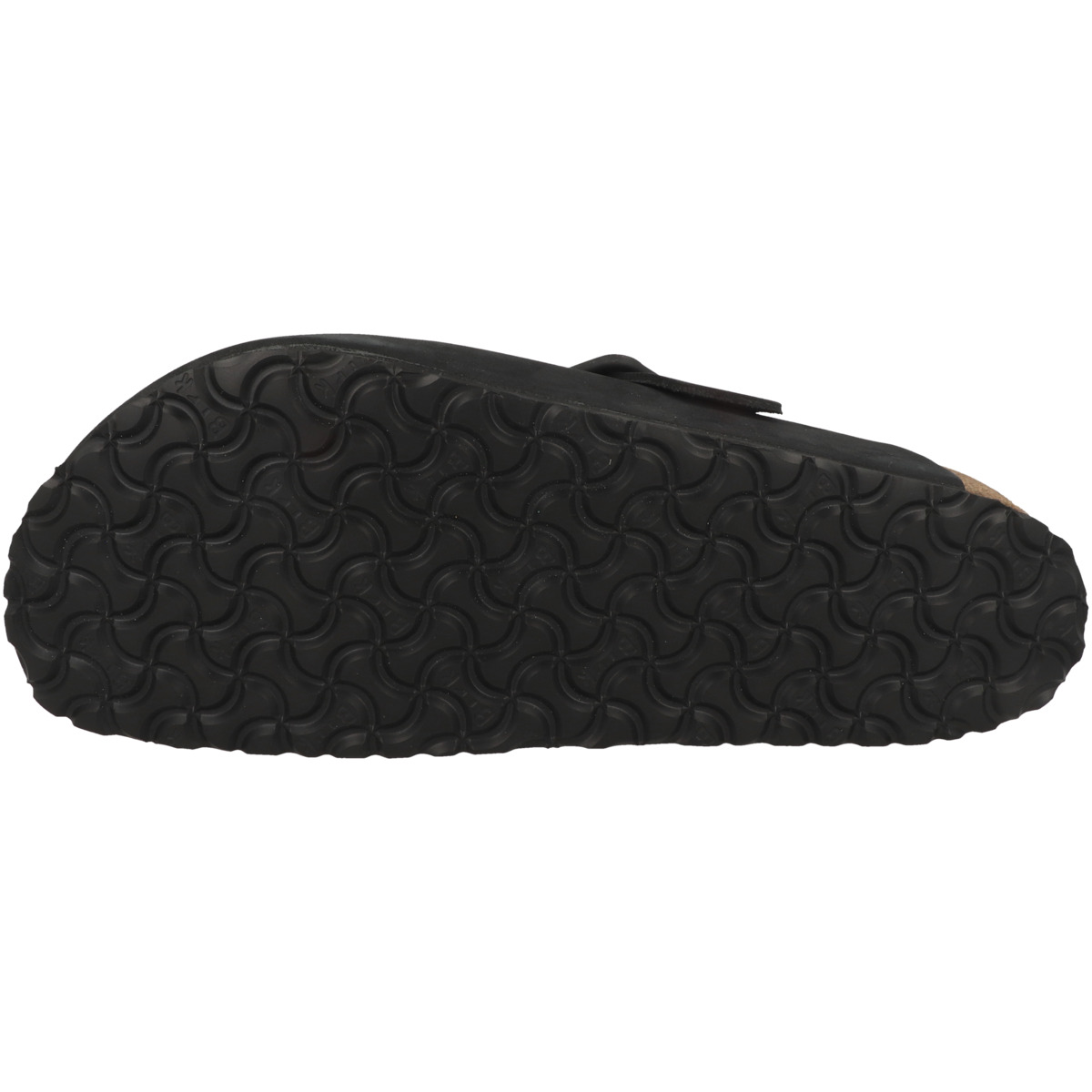 Birkenstock Boston Nubukleder Weichbettung Clogs normal schwarz