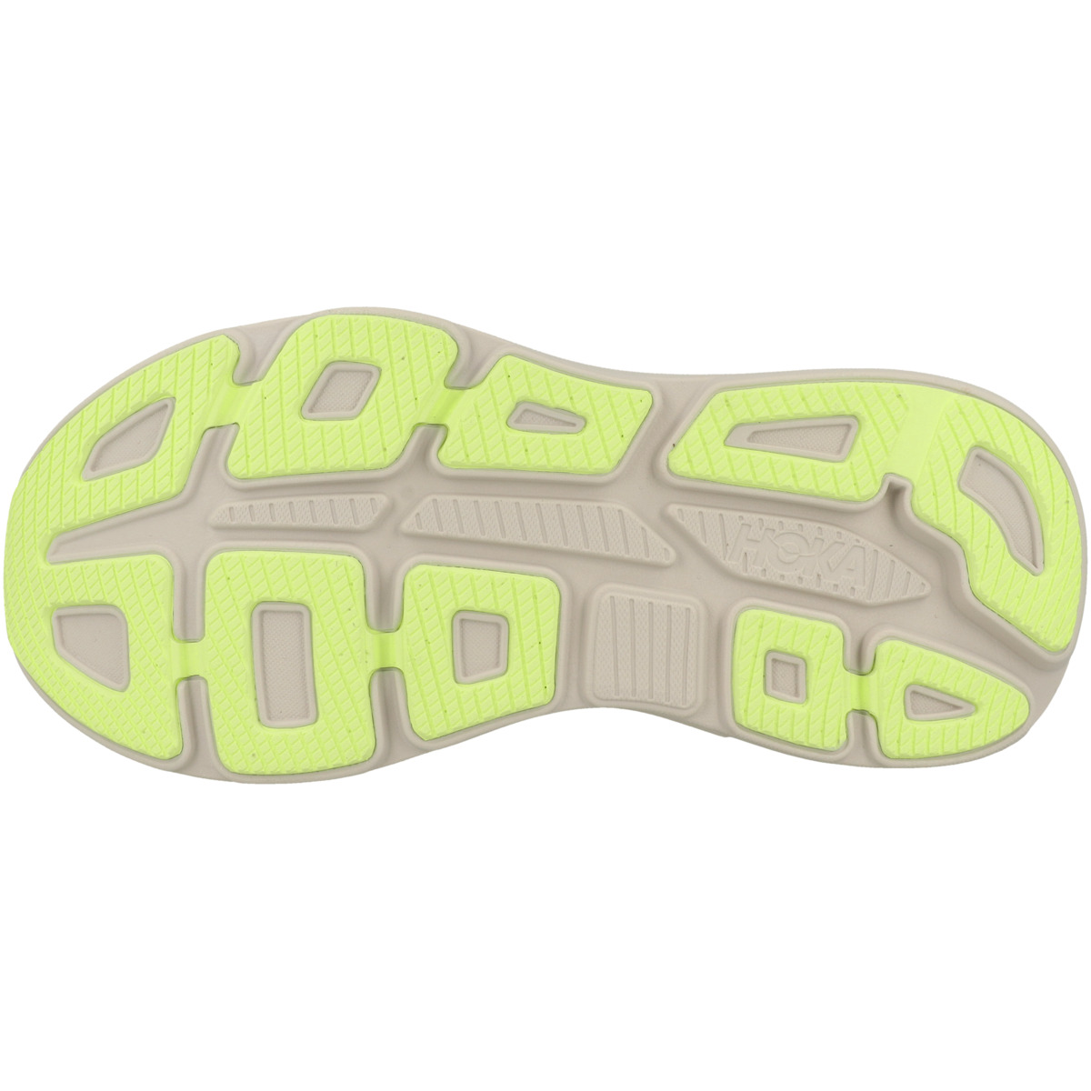 HOKA Bondi 9 Laufschuhe hellgrau