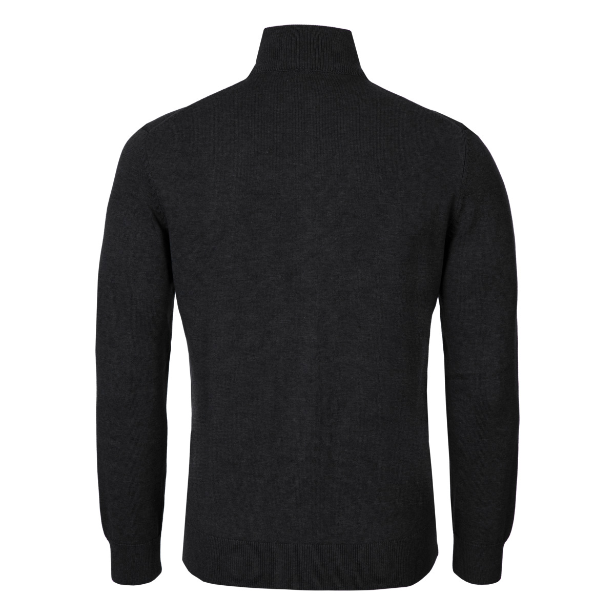 GANT Casual Cotton Zip Cardigan Strickjacke schwarz