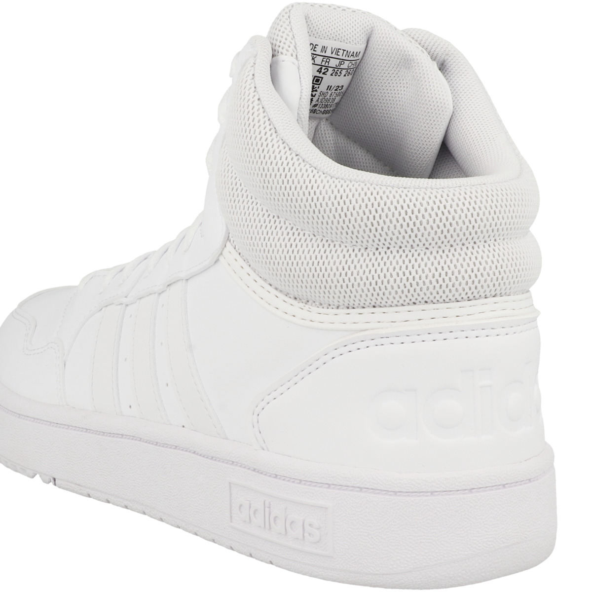 Adidas Hoops 3.0 Mid Sneaker weiss