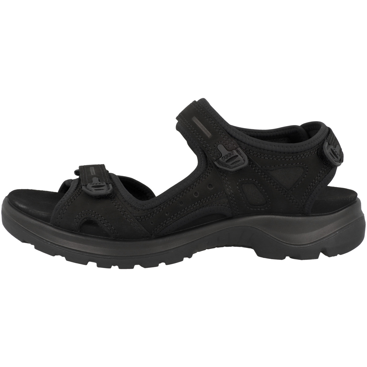 Ecco Offroad Outdoorsandale schwarz