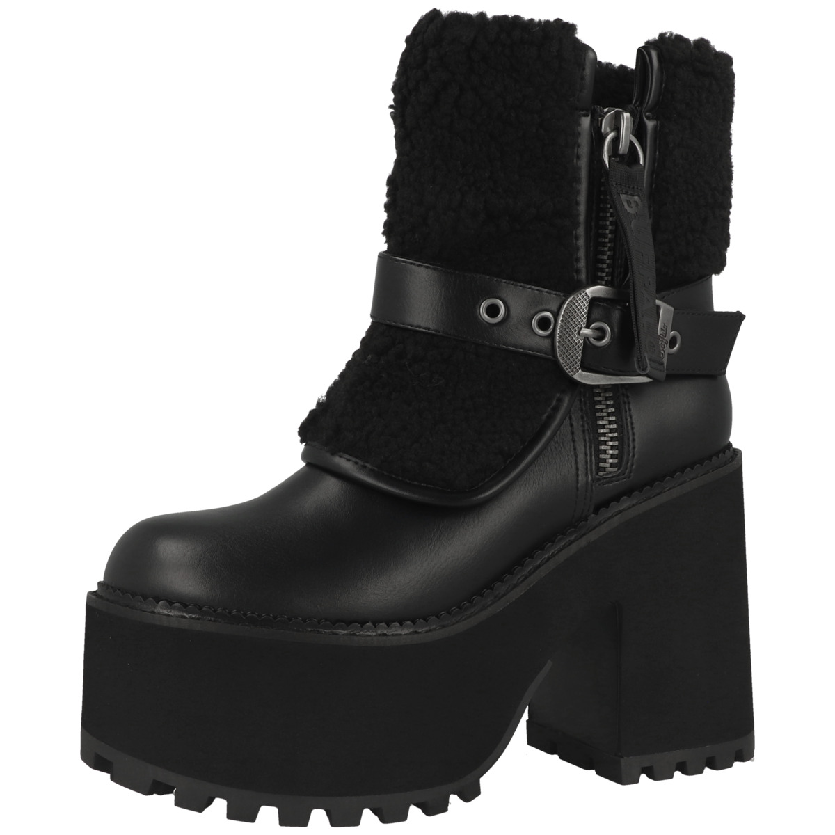 Buffalo Killah Fold Stiefel schwarz