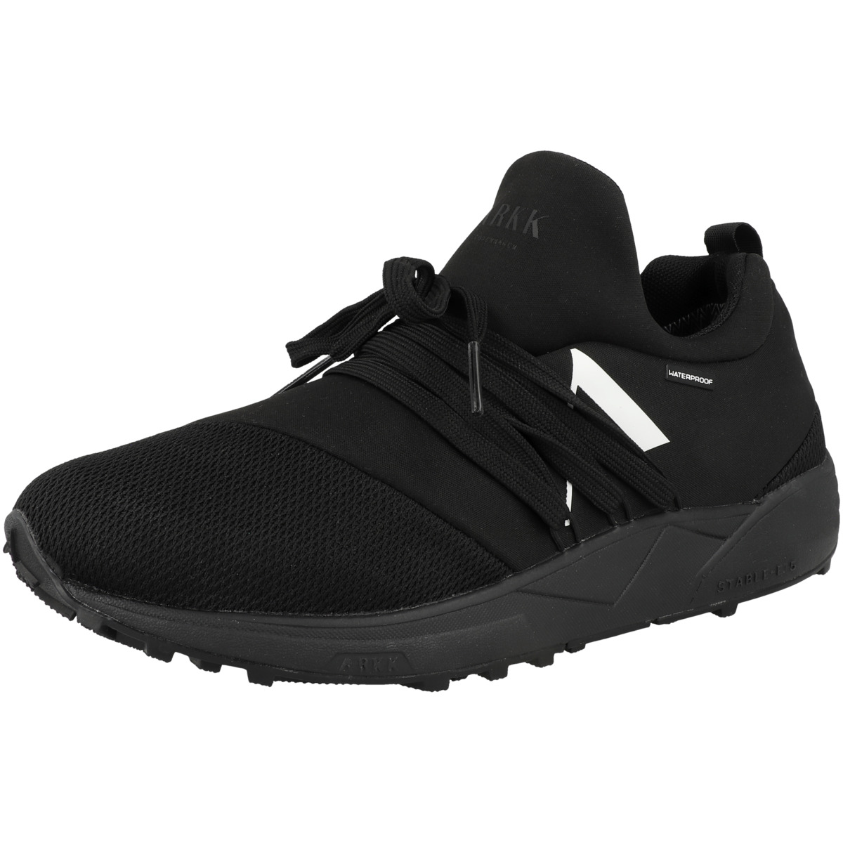 ARKK Copenhagen Raven Mesh Sneaker Leather low schwarz ARKK Copenhagen Raven Mesh Sneaker Leather low schwarz