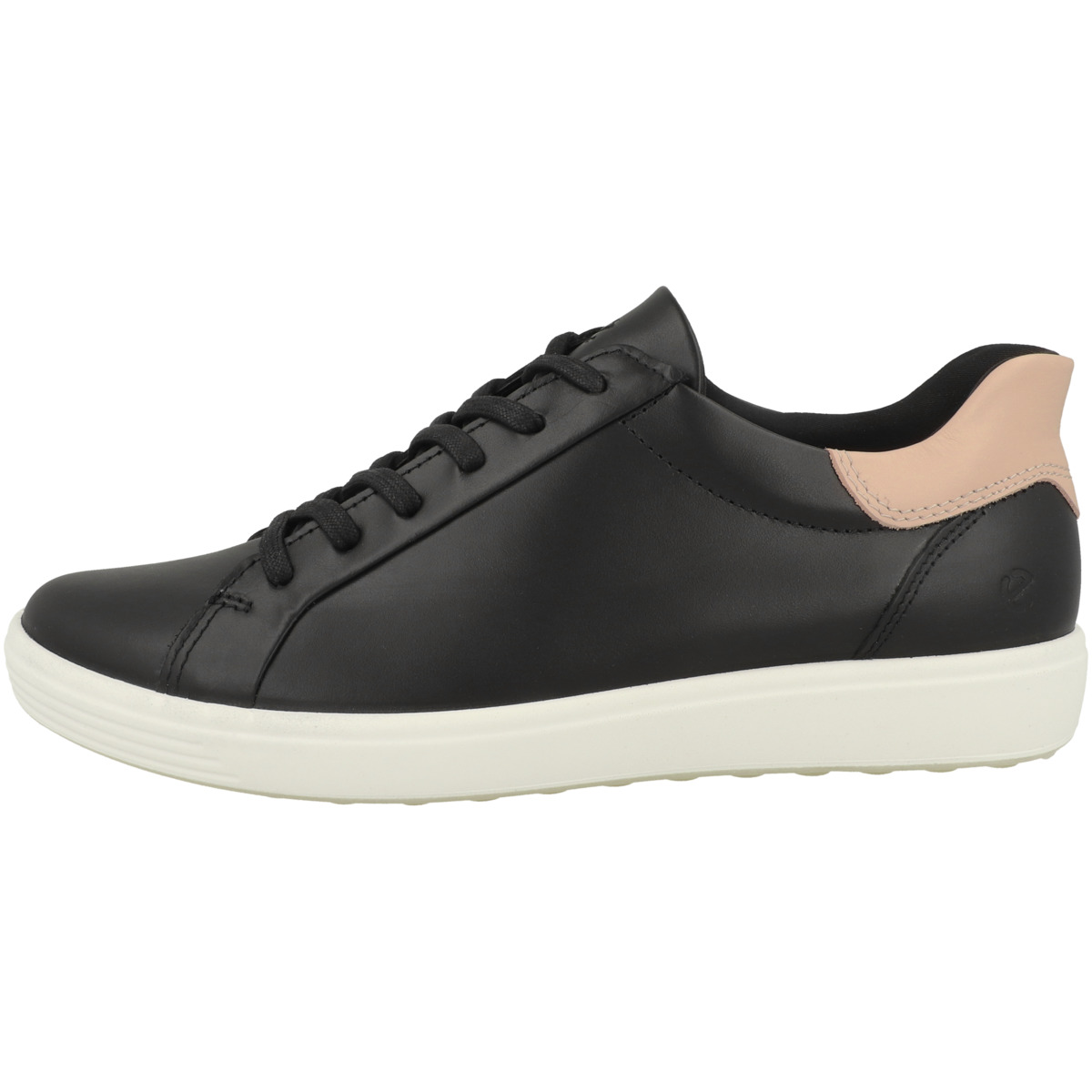 Ecco Soft 7 W Schnürschuhe schwarz