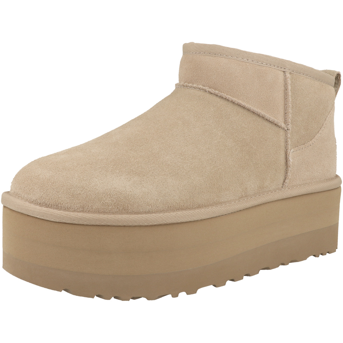 UGG Classic Ultra Mini Platform Women Boots hellbraun