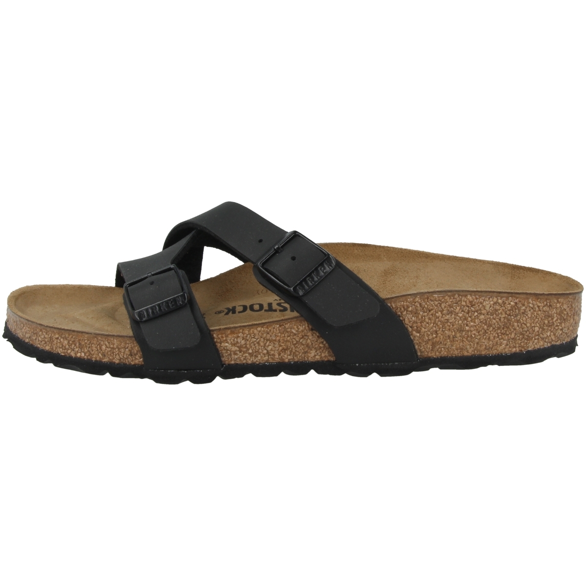 Birkenstock Yao Balance Birko-Flor Sandale schmal schwarz