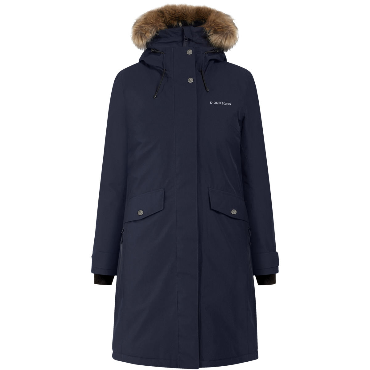 Didriksons Erika WNS Parka 3 Parka dunkelblau