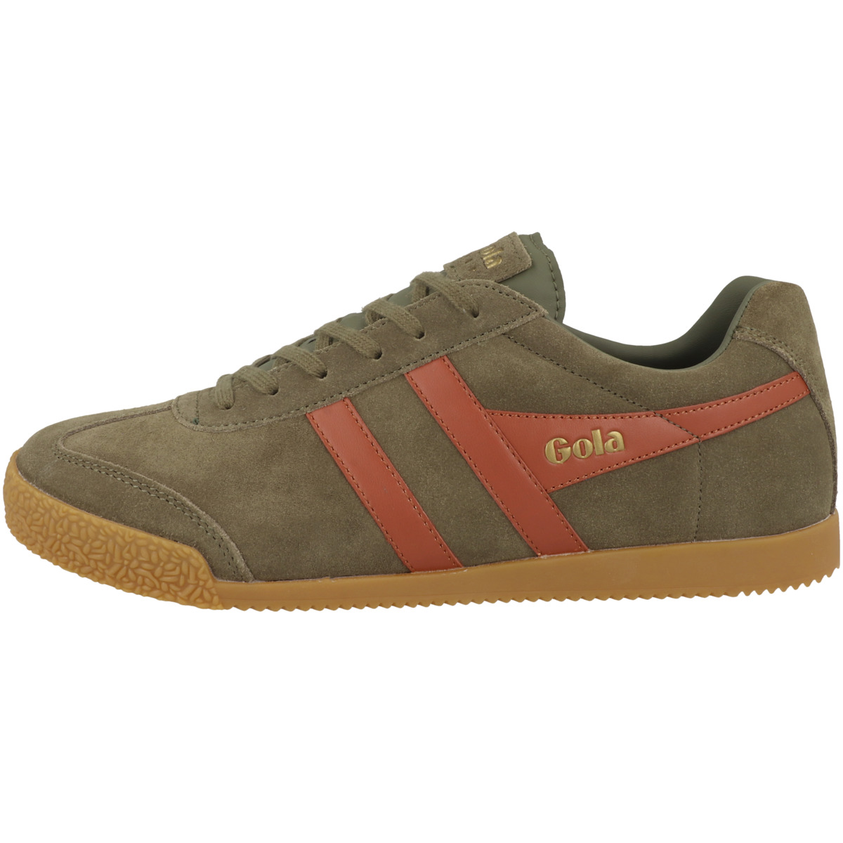 Gola Harrier Suede Sneaker low gruen