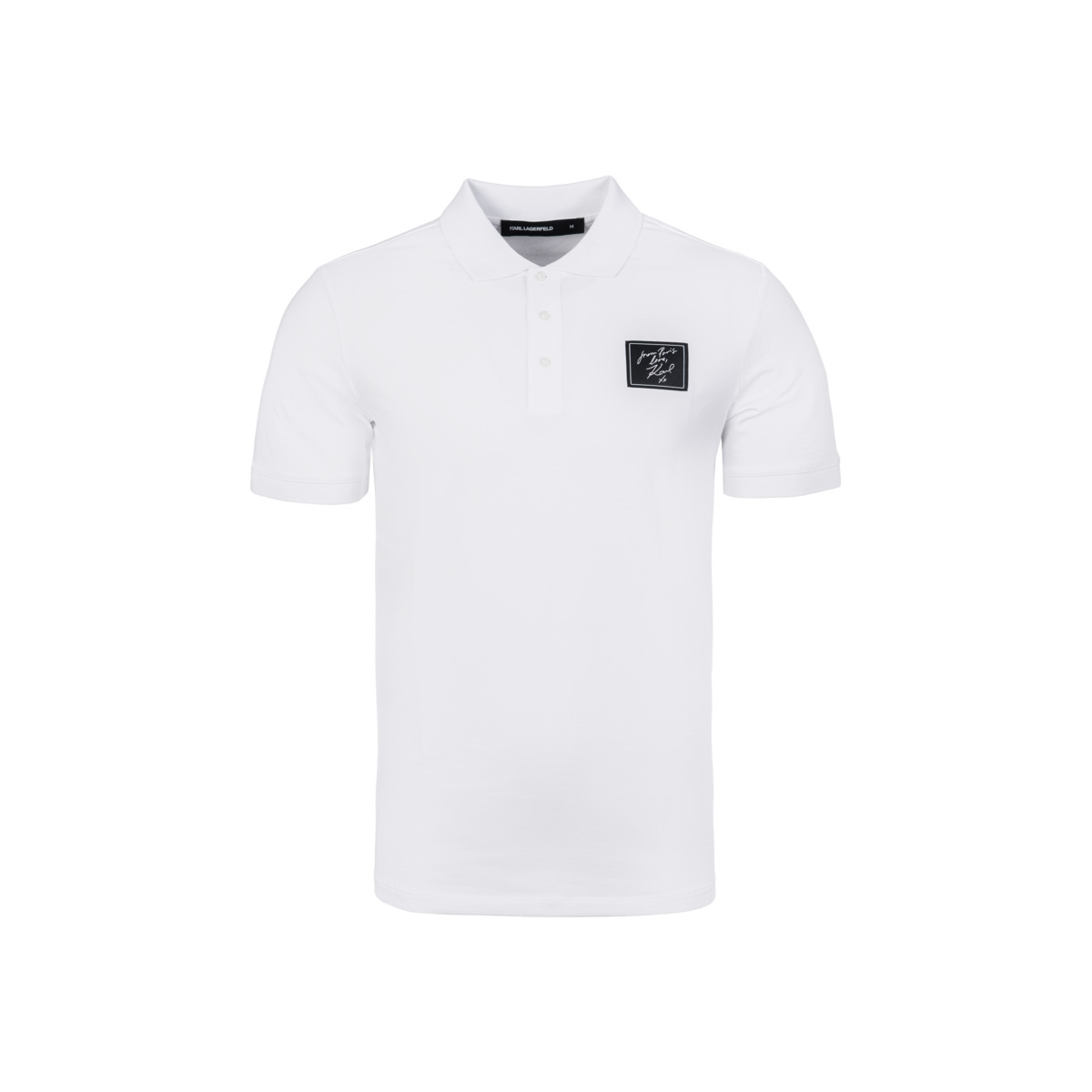 KARL LAGERFELD 745420 Poloshirt weiss