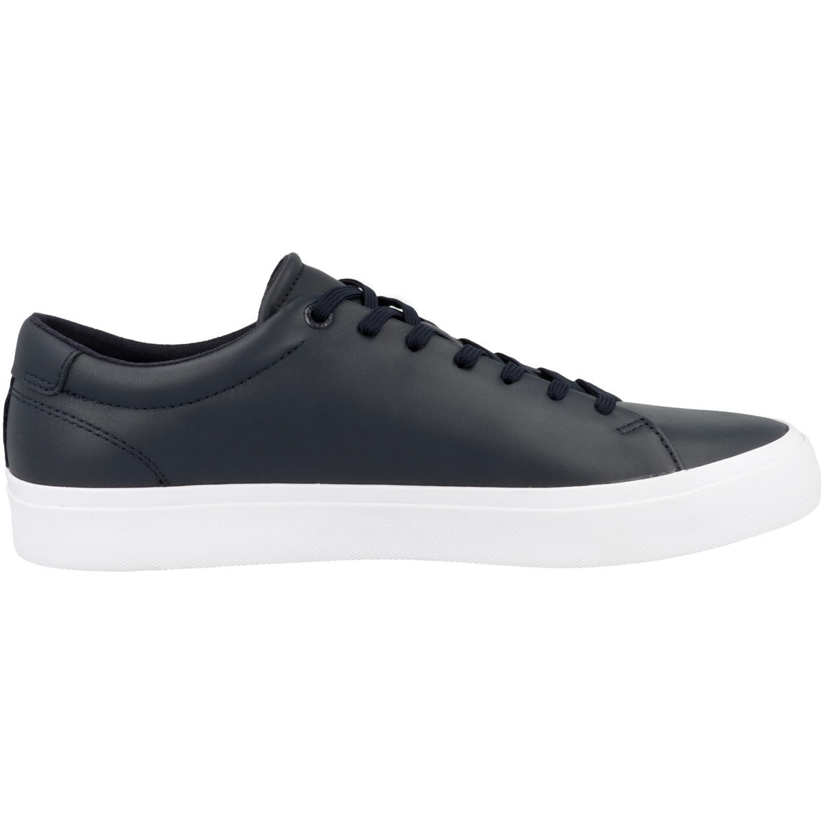Tommy Hilfiger Modern Vulc Corporate Leather Sneaker dunkelblau Tommy Hilfiger Modern Vulc Corporate Leather Sneaker dunkelblau