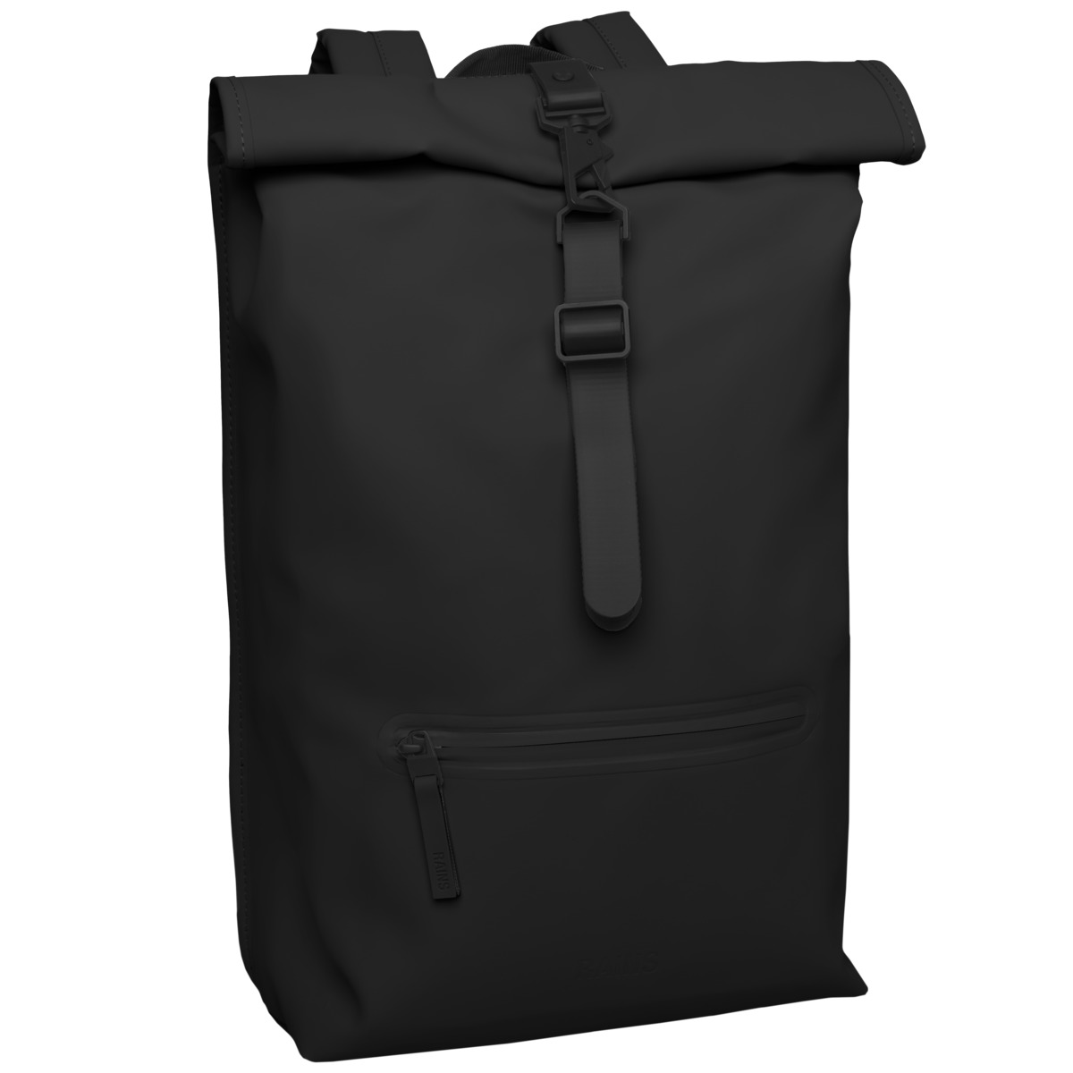 Rains Rolltop Rucksack W3 Rucksack schwarz