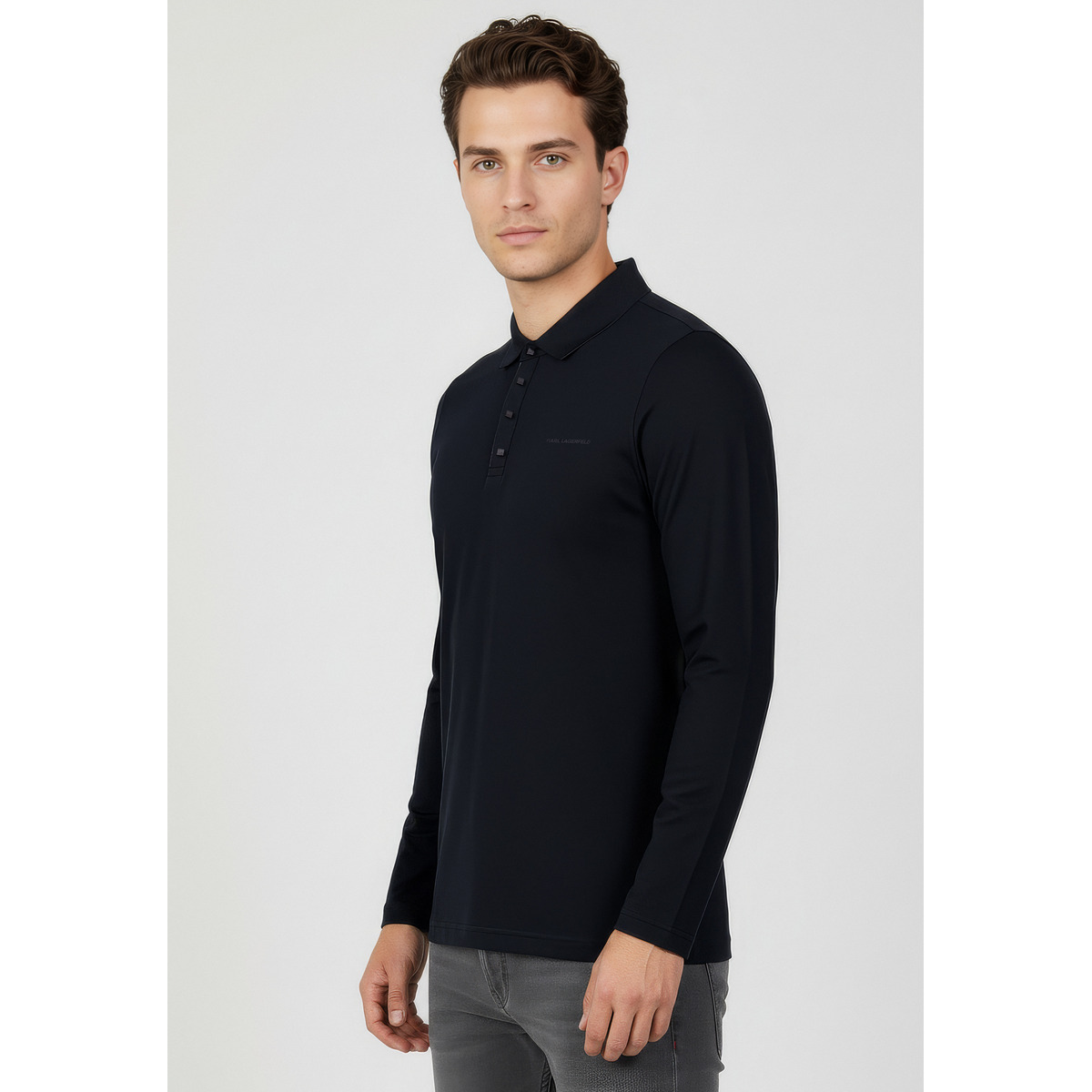 KARL LAGERFELD 745002 Poloshirt dunkelblau