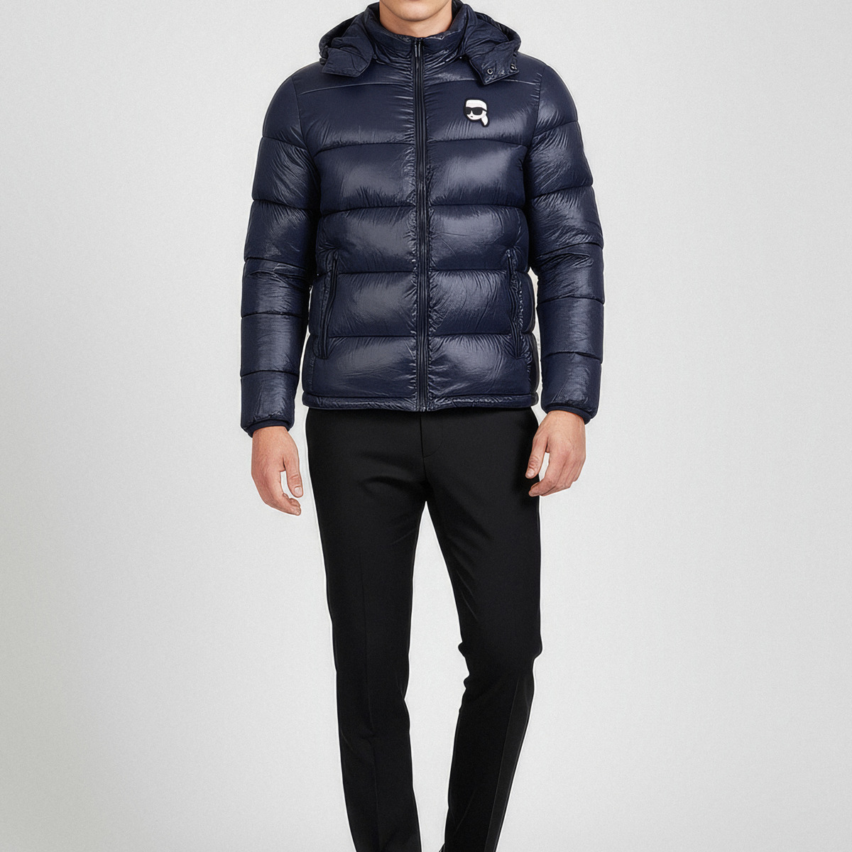 KARL LAGERFELD 505022 Steppjacke dunkelblau