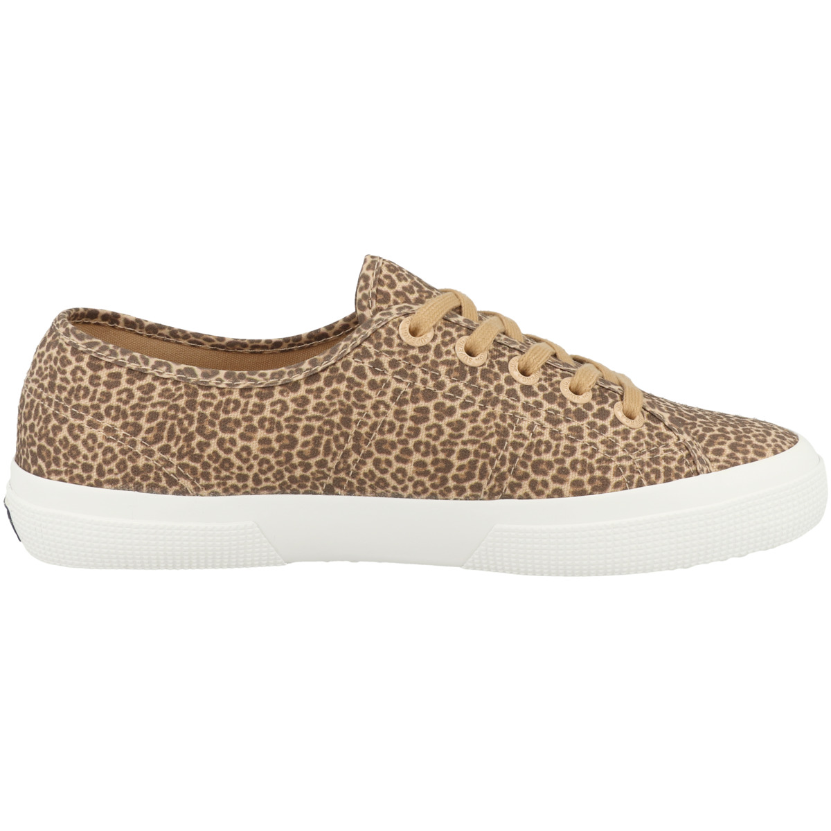 Superga 3750 Micro Leopard Print Leggera Sneaker low braun
